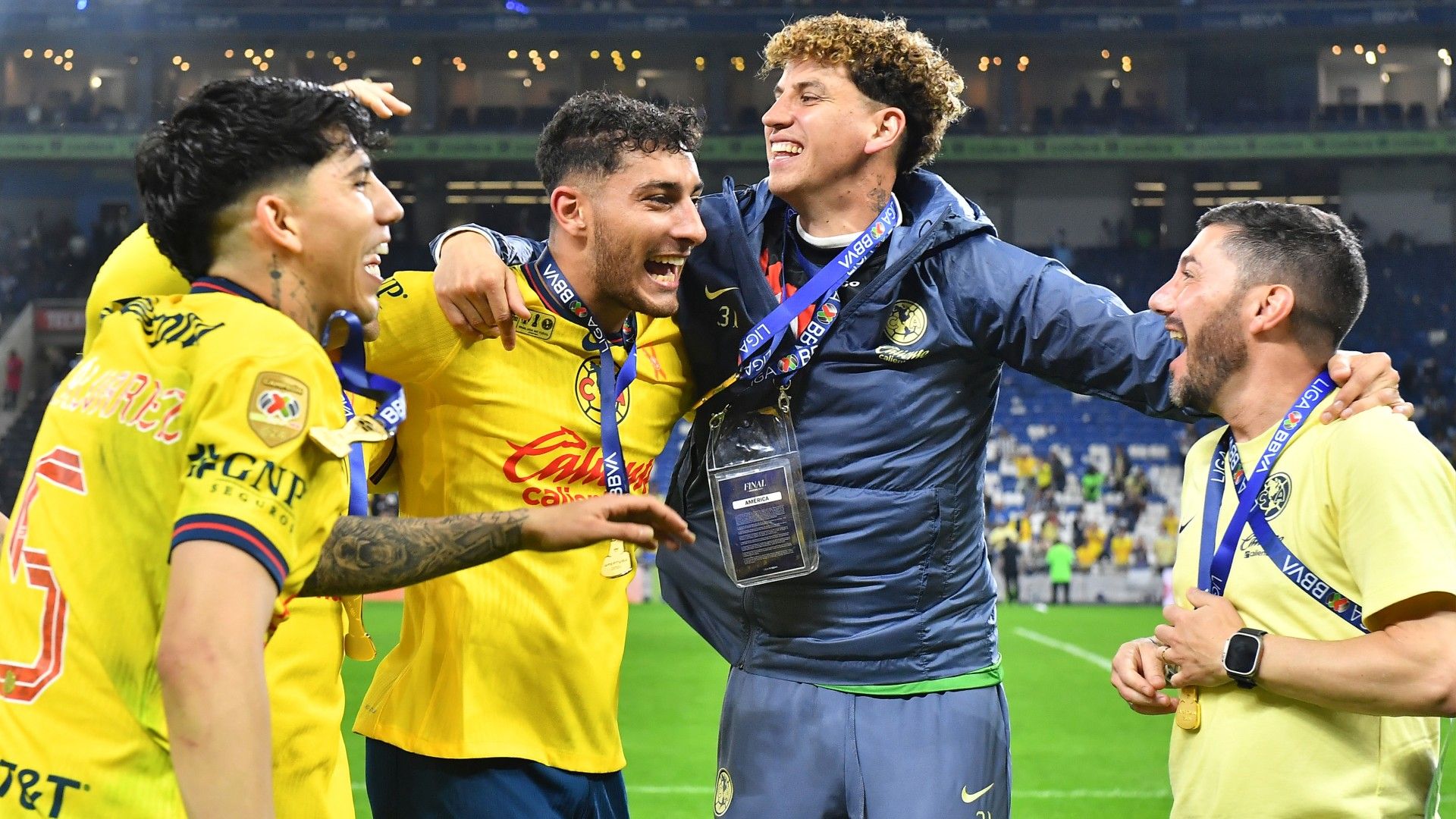 Igor Lichnovsky celebración América Apertura 2024