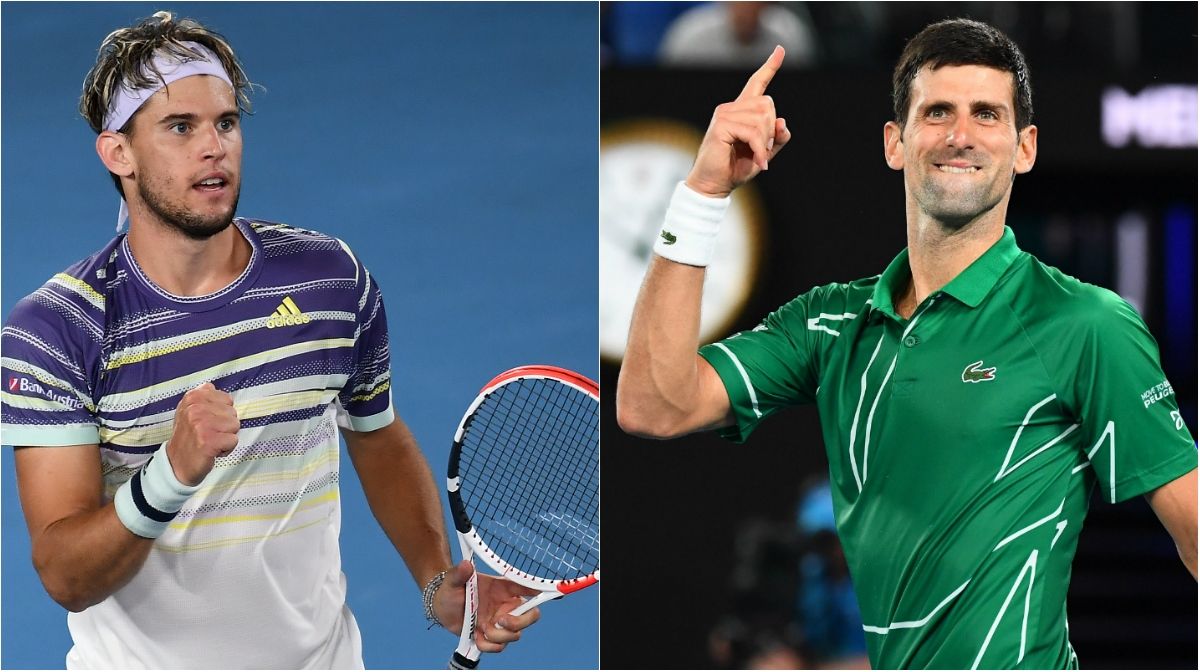 Novak Djokovic vs Thiem AO 2020