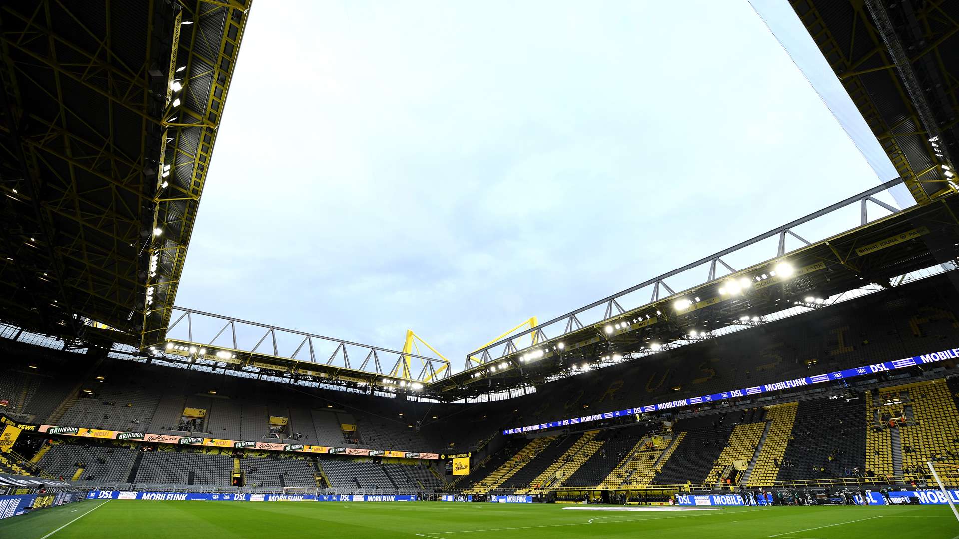 Signal Iduna Park overview Borussia Dortmund stadium