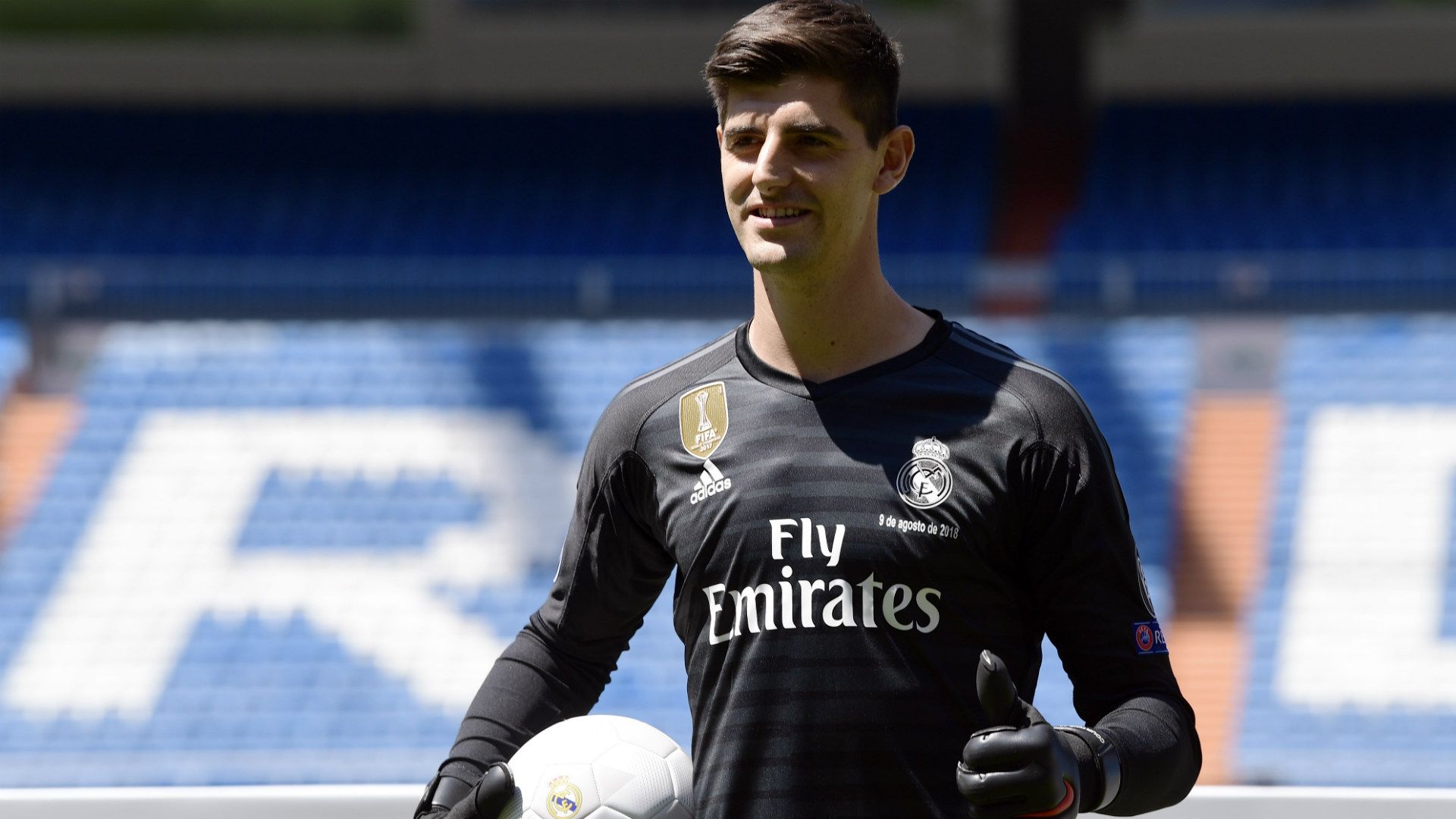 Thibaut Courtois Real Madrid Unveiling