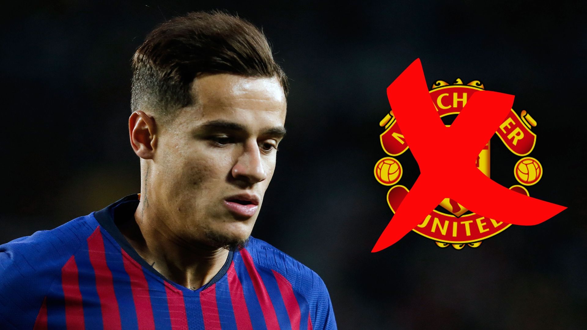 Philippe Coutinho Barcelona Man Utd