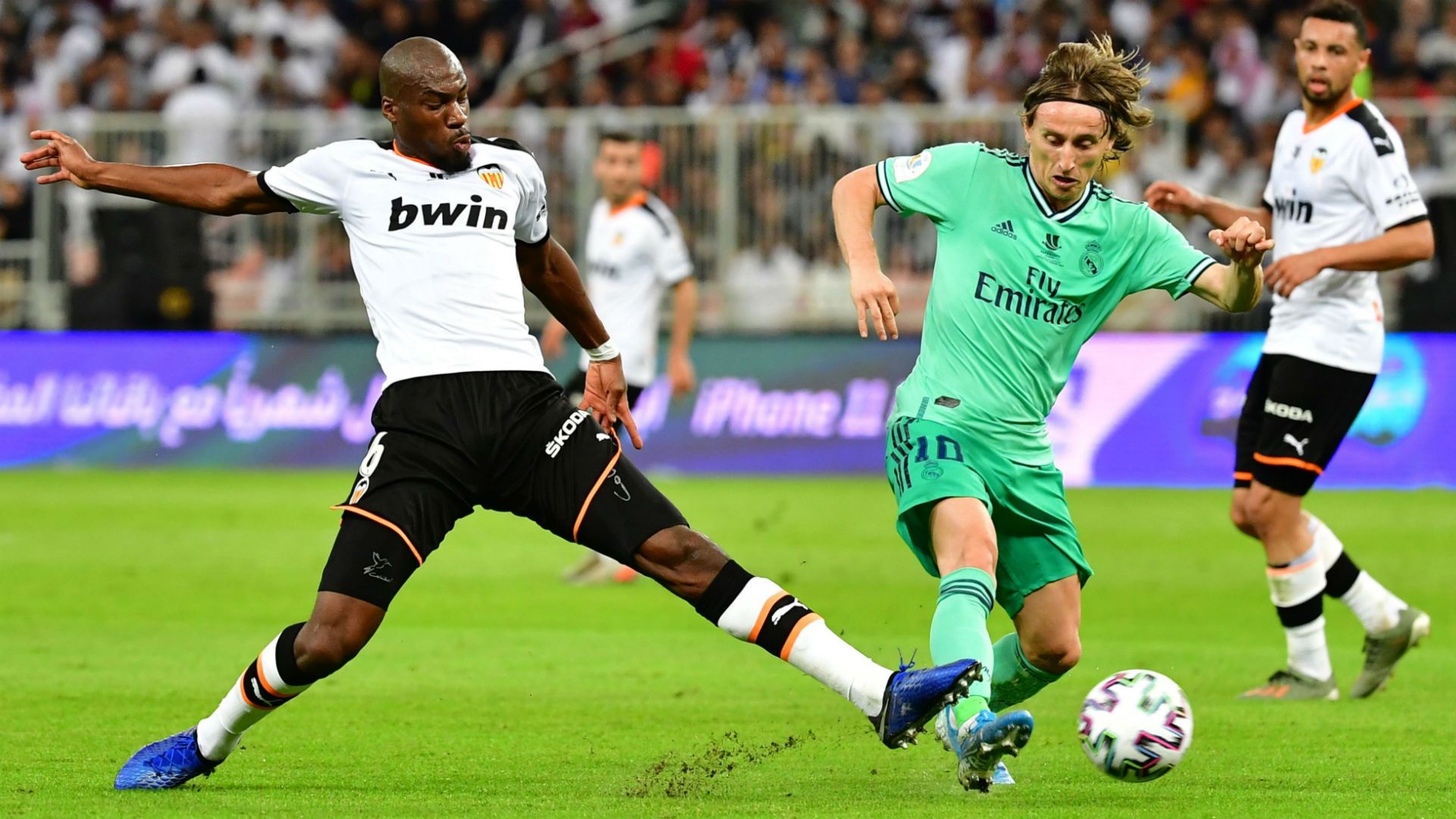 Modric Kondogbia Valencia Real Madrid Supercopa española