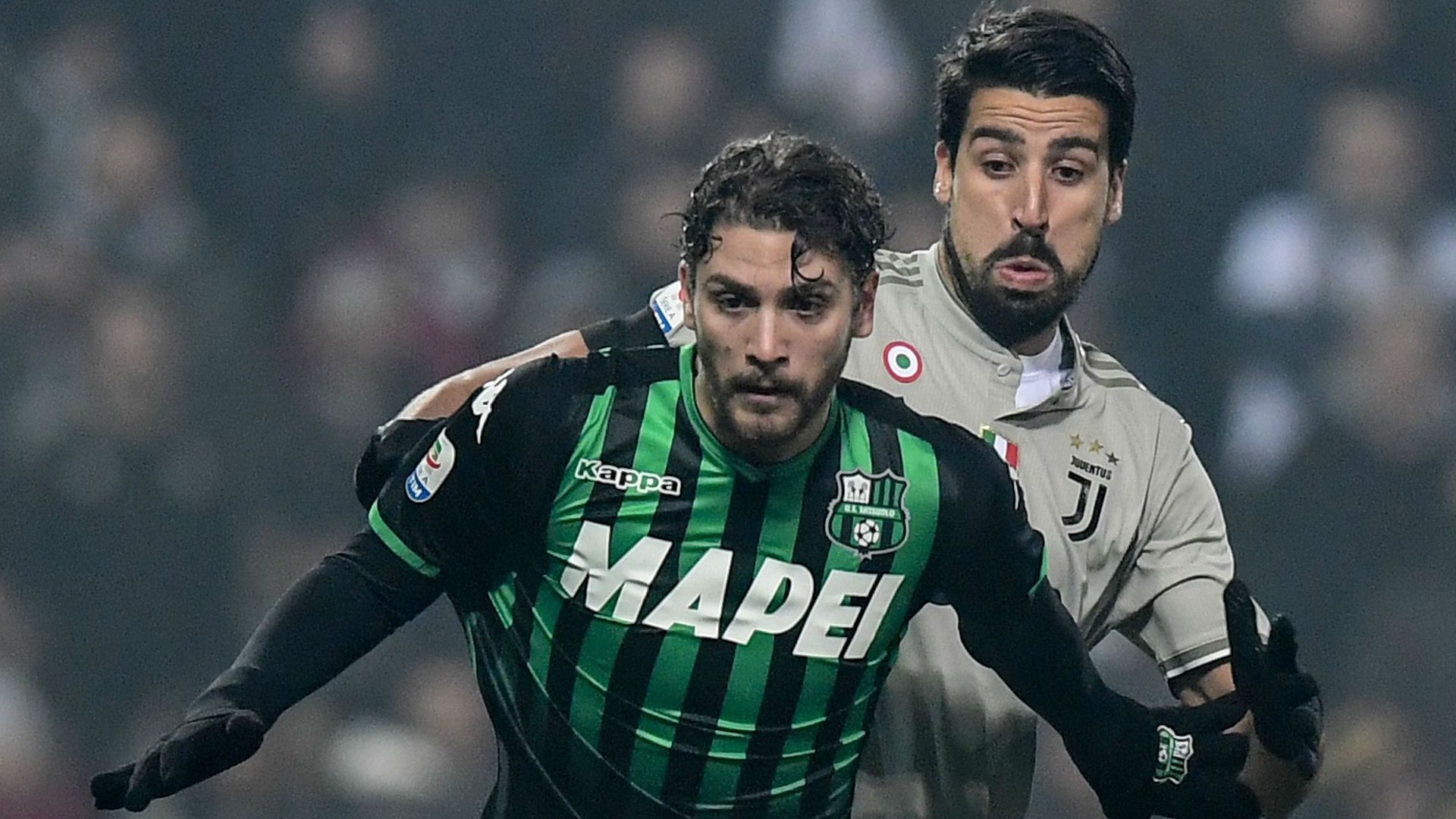 Sassuolo Manuel Locatelli Juventus Sami Khedira