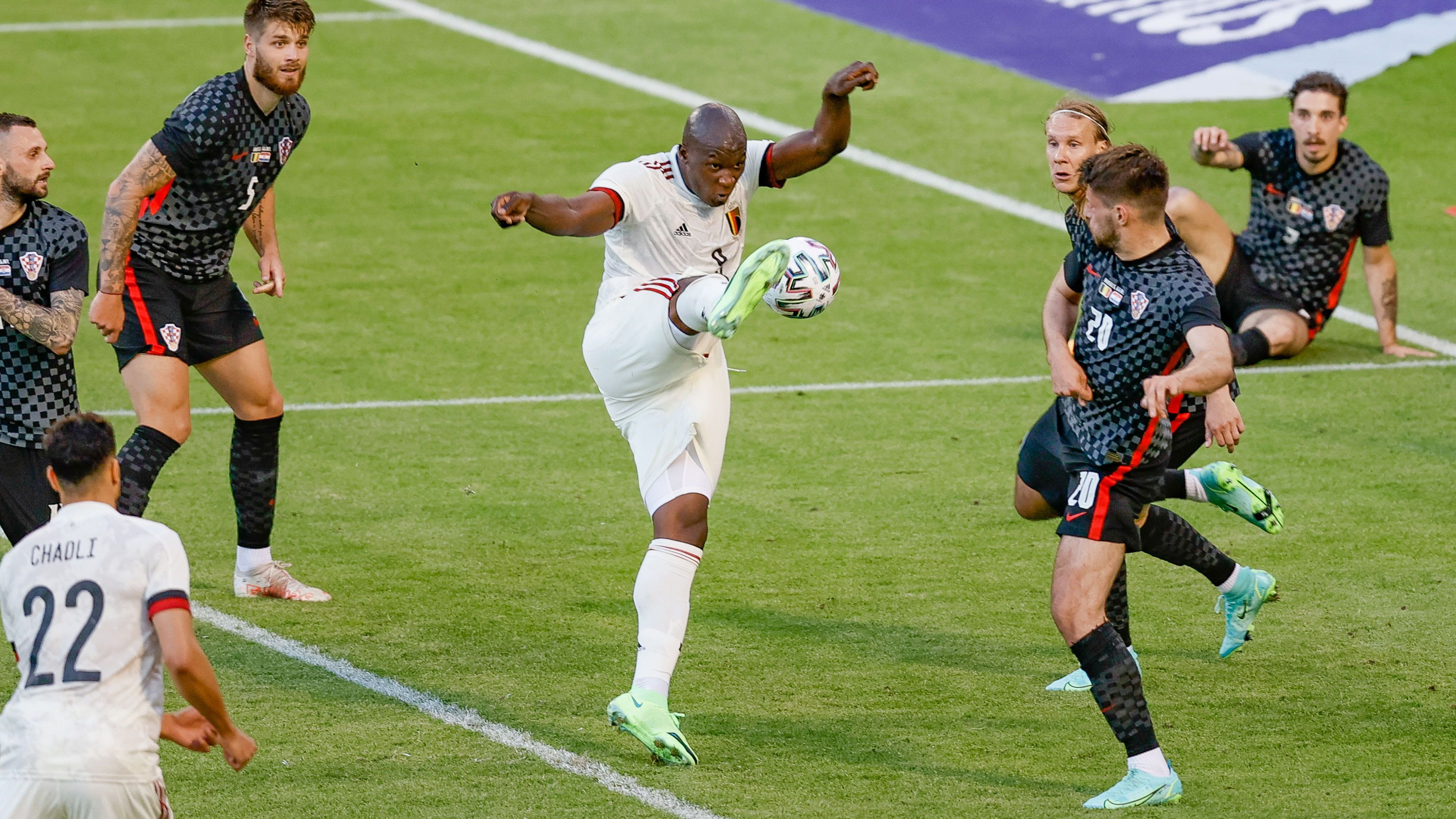 Romelu Lukaku Belgium Croatia 06062021