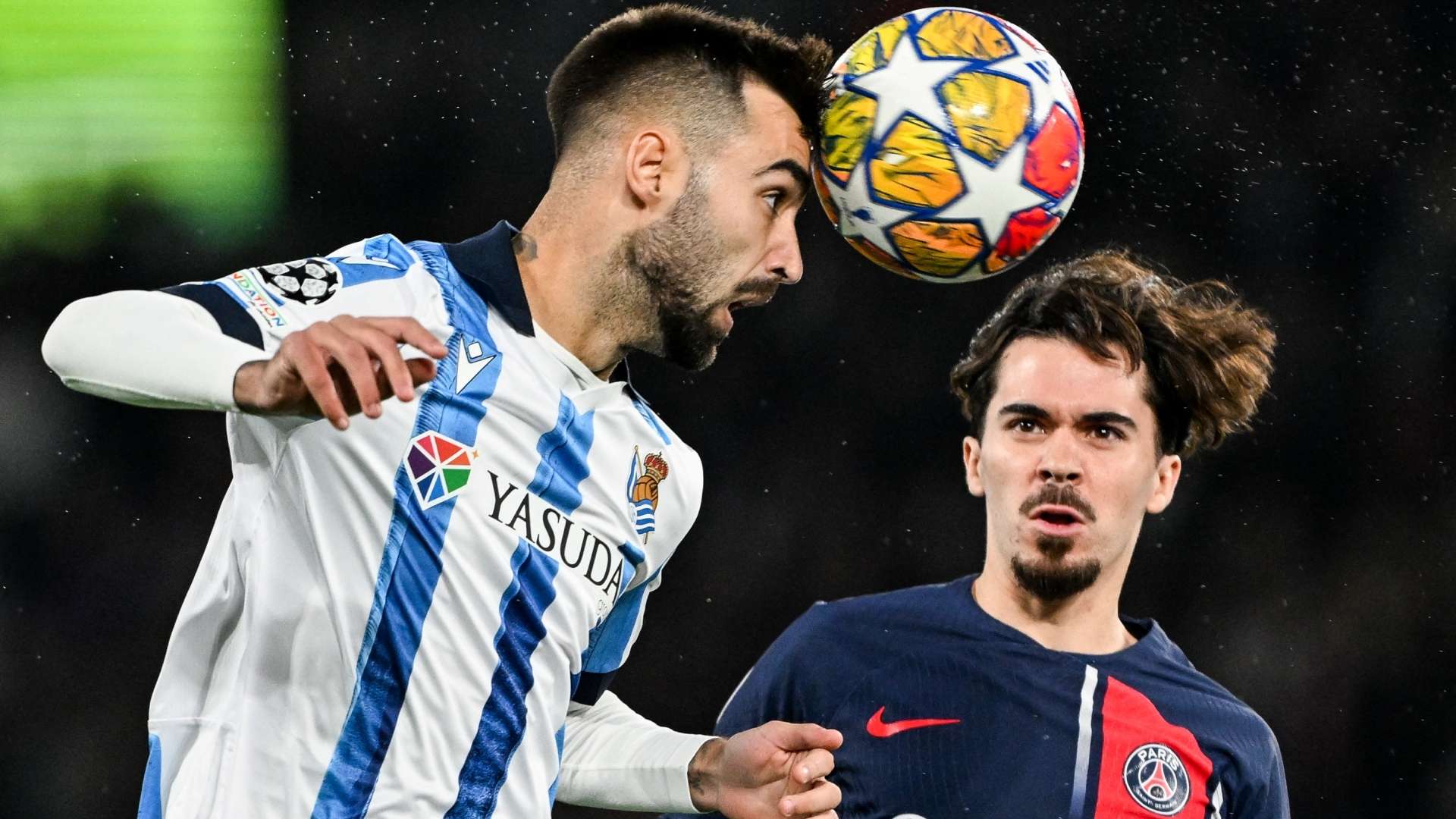 Brais PSG Real Sociedad Champions League