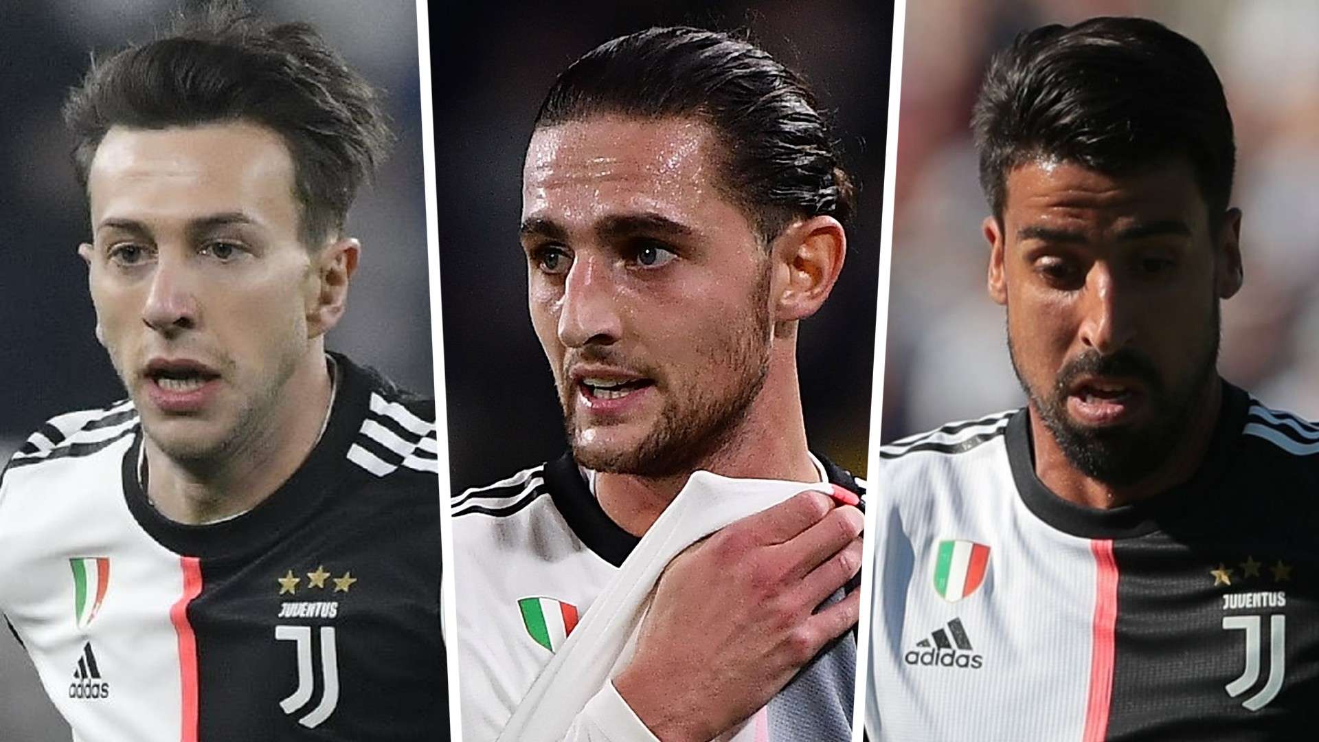 Bernardeschi Rabiot Khedira Juventus