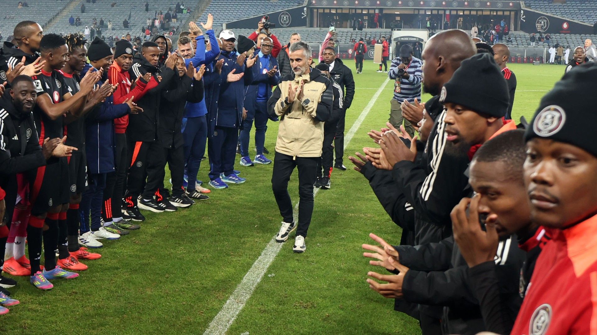 Jose Riveiro. Orlando Pirates, May 2025