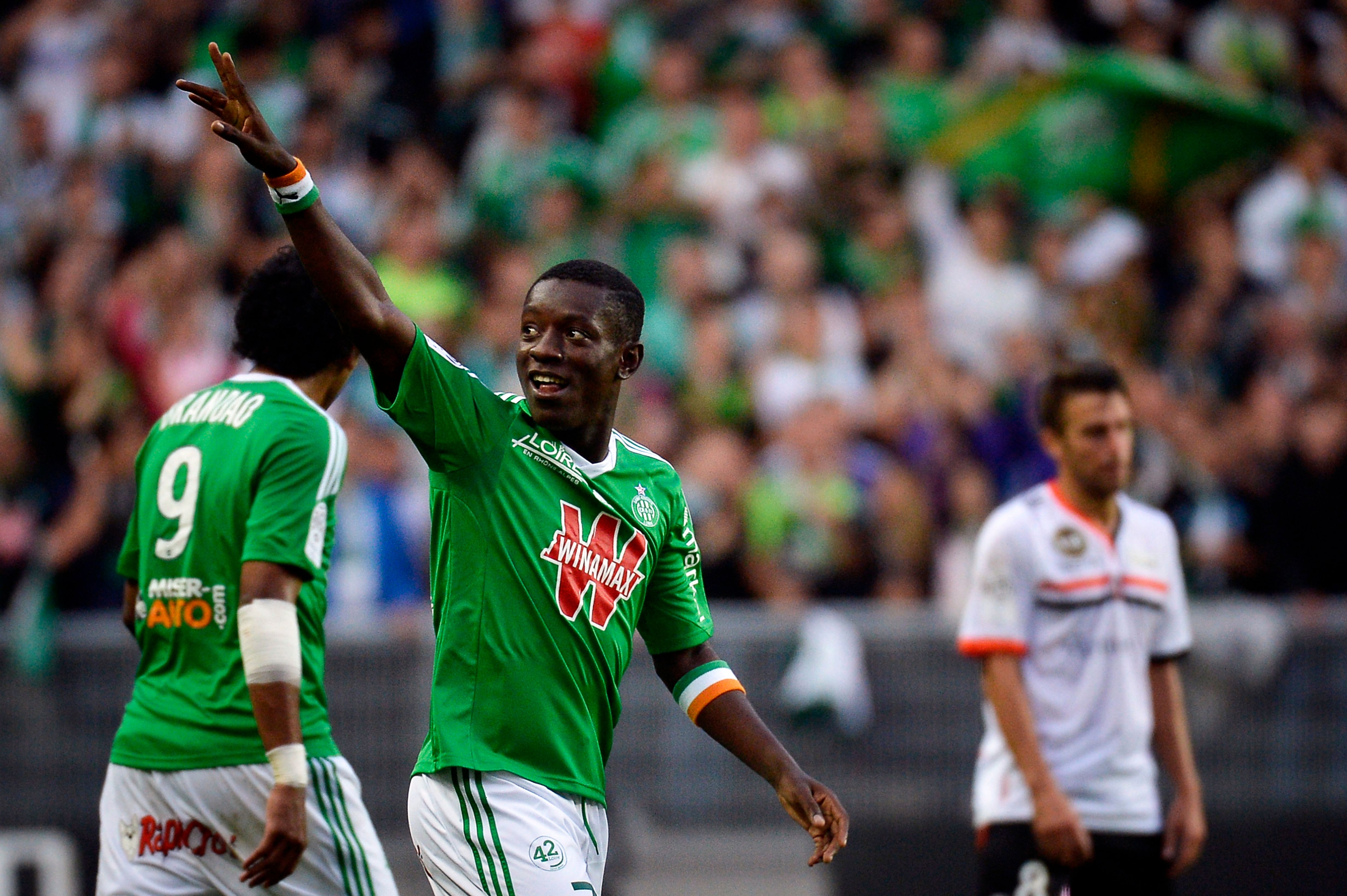 Saint-Etienne forward Max Gradel