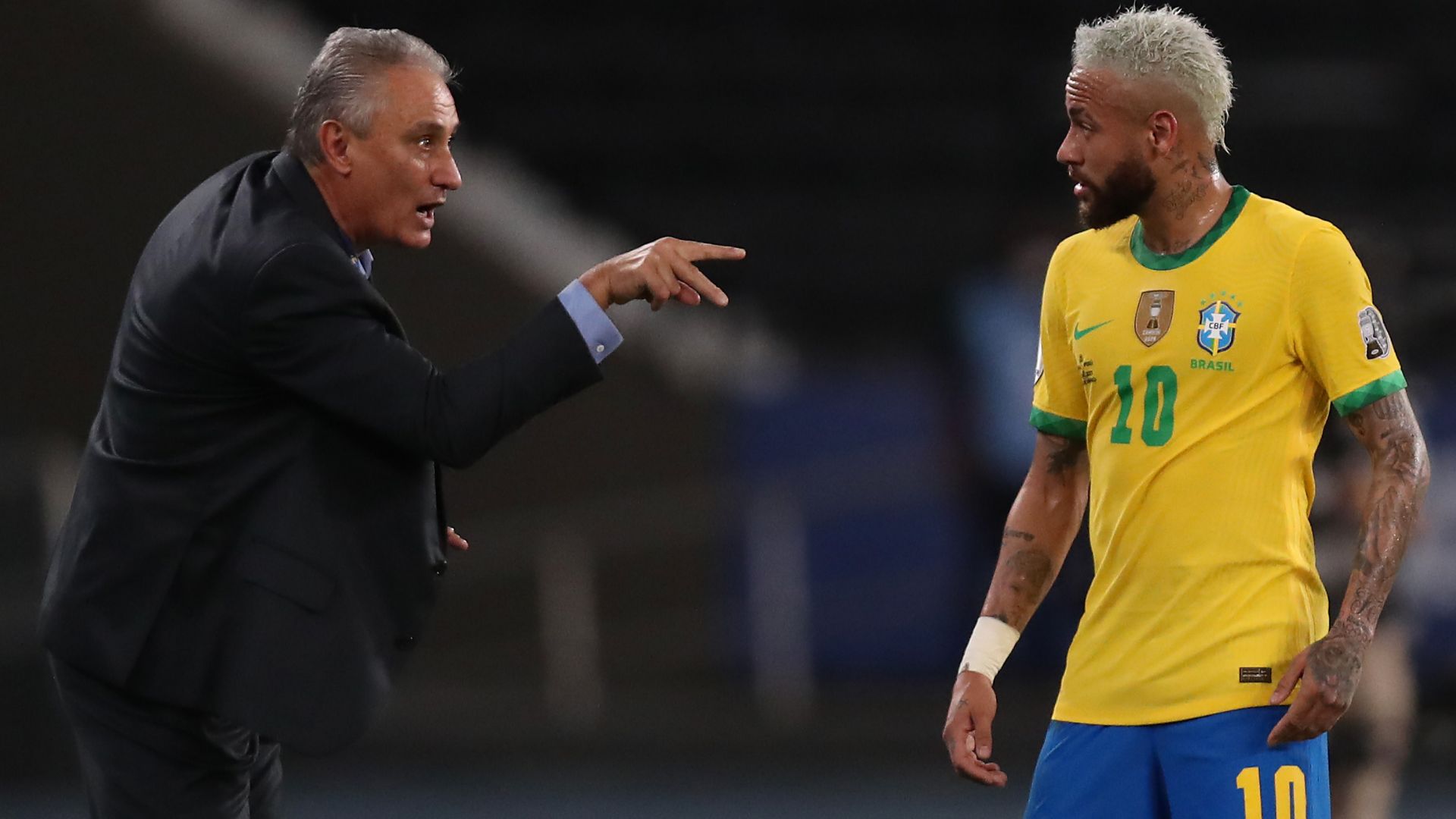 Tite, Neymar