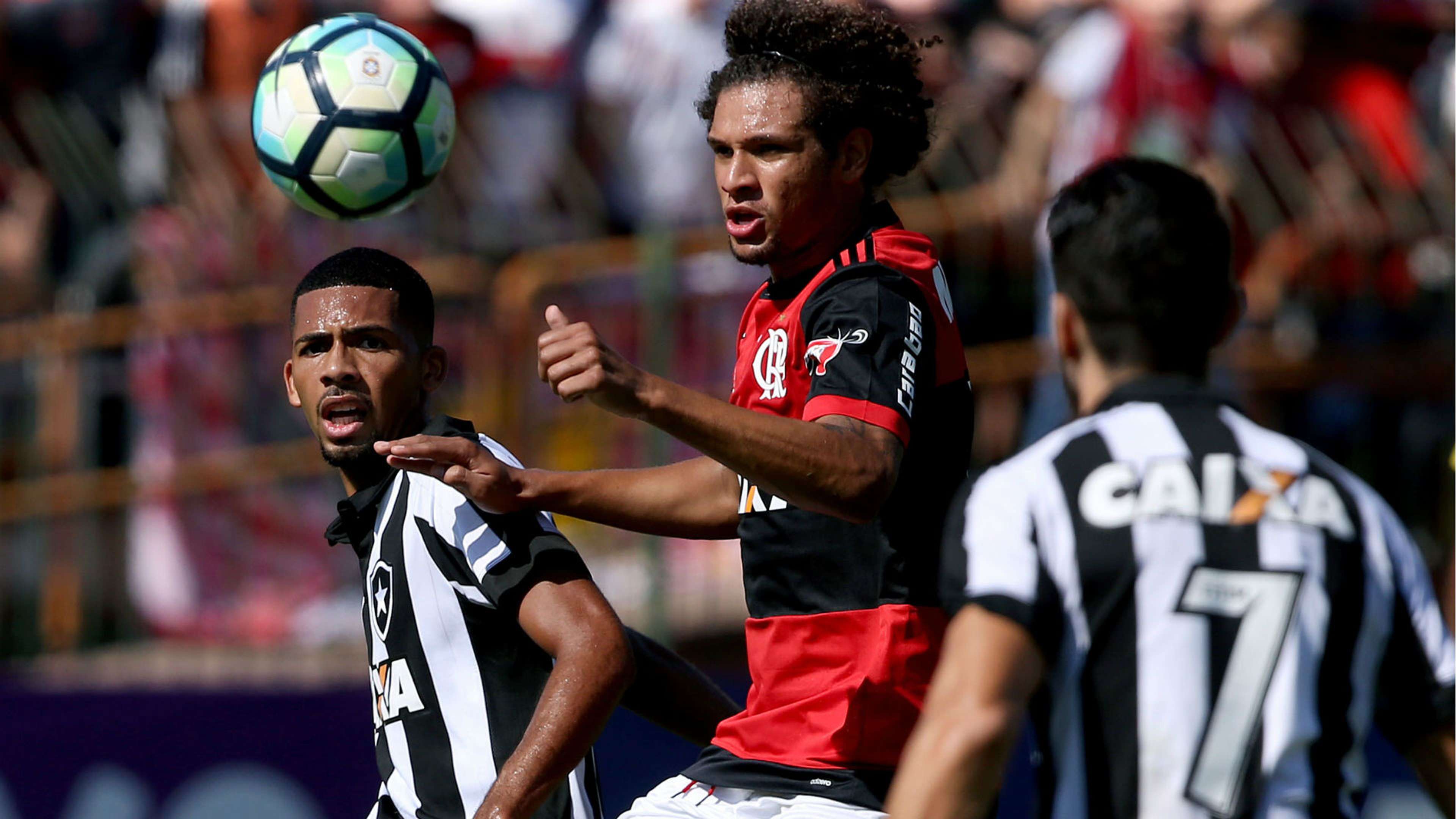 Matheus Fernandes Willian Arão Botafogo Flamengo Brasileirão 15 08 2017
