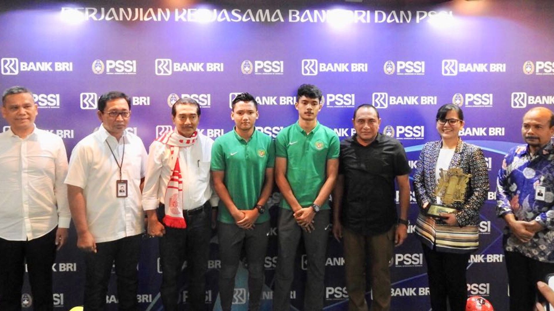 Jumpa Pers Kerjasama Bank BRI & PSSI