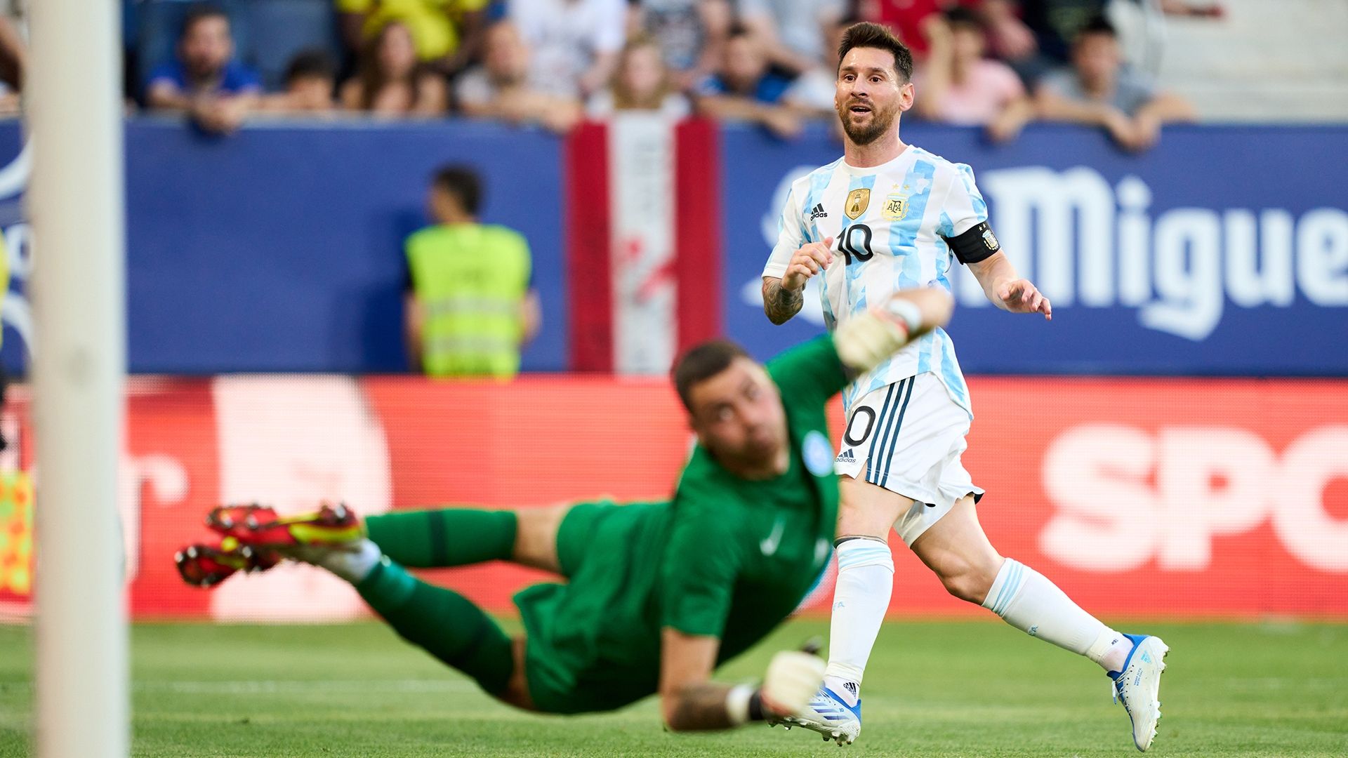 Lionel Messi Argentina Estonia Amistoso 05062022