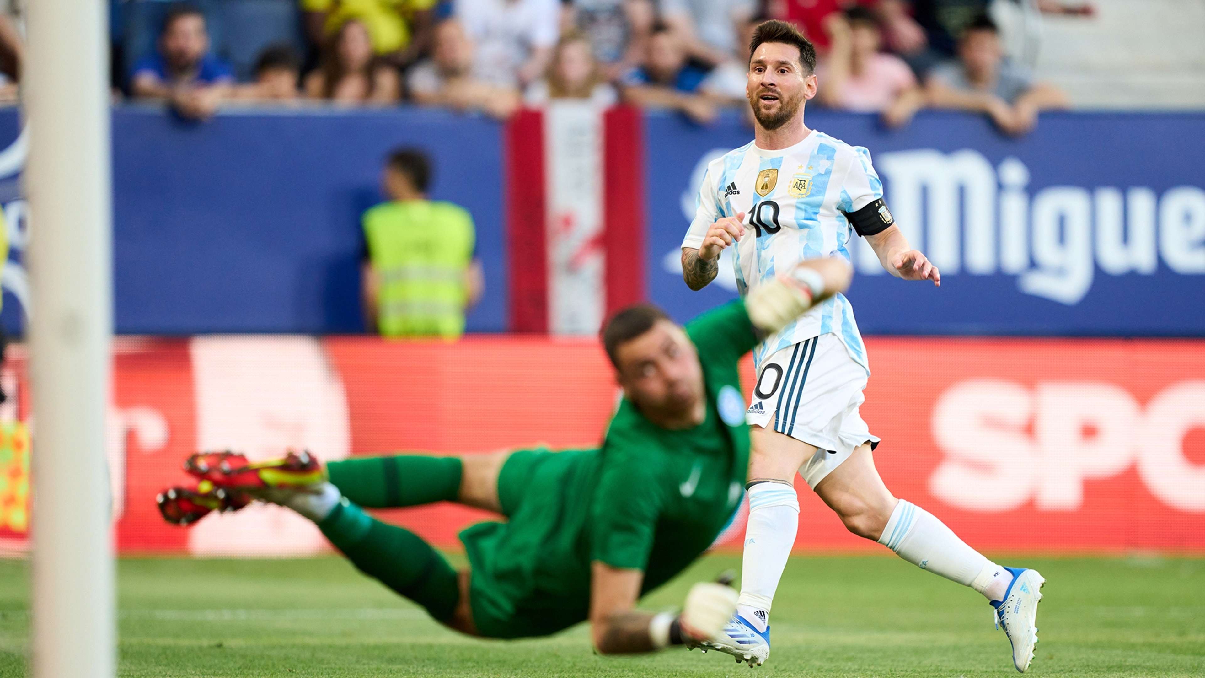 Lionel Messi Argentina Estonia Amistoso 05062022