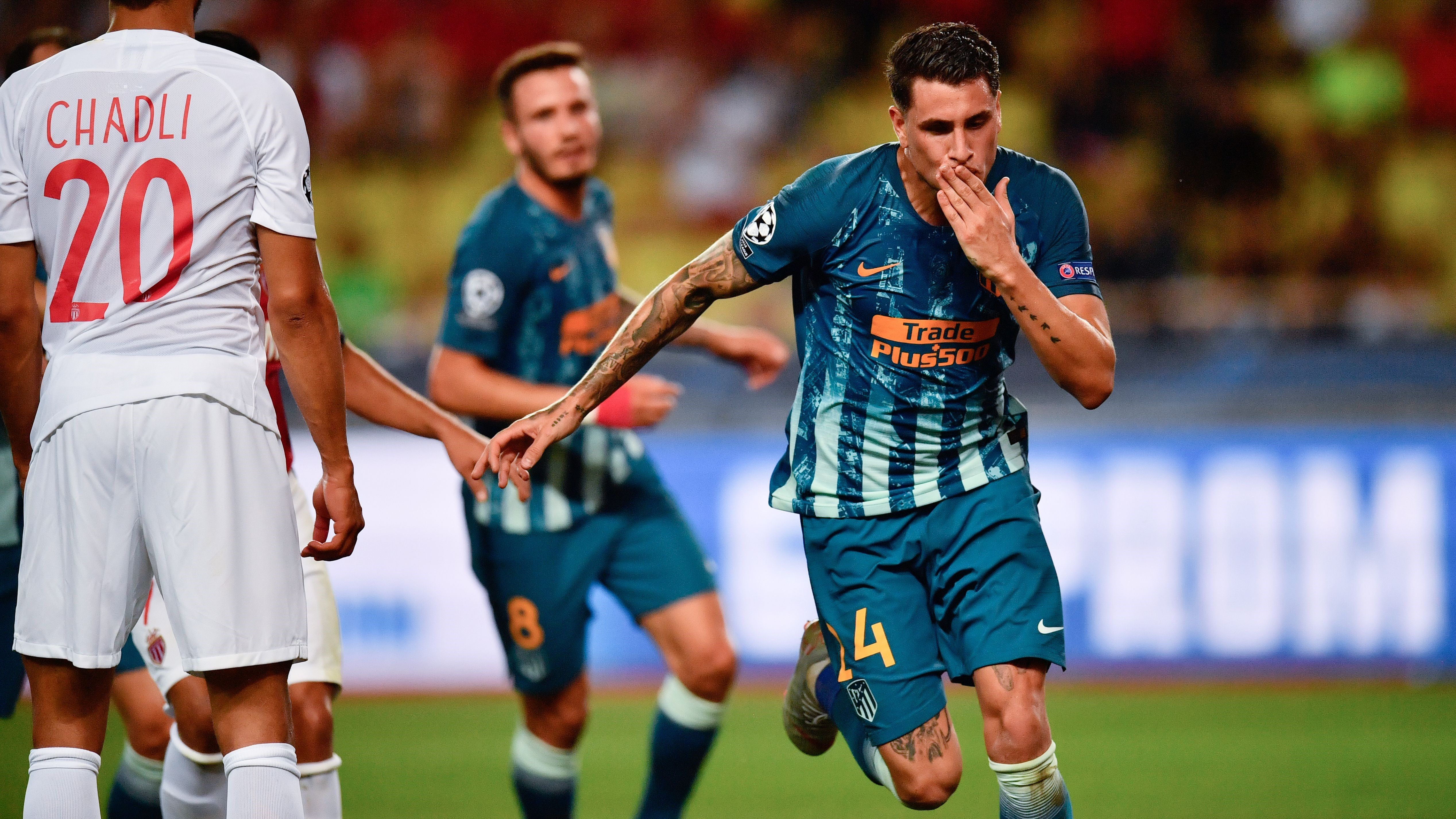 Jose Maria Gimenez Monaco Atletico UCL 18092018