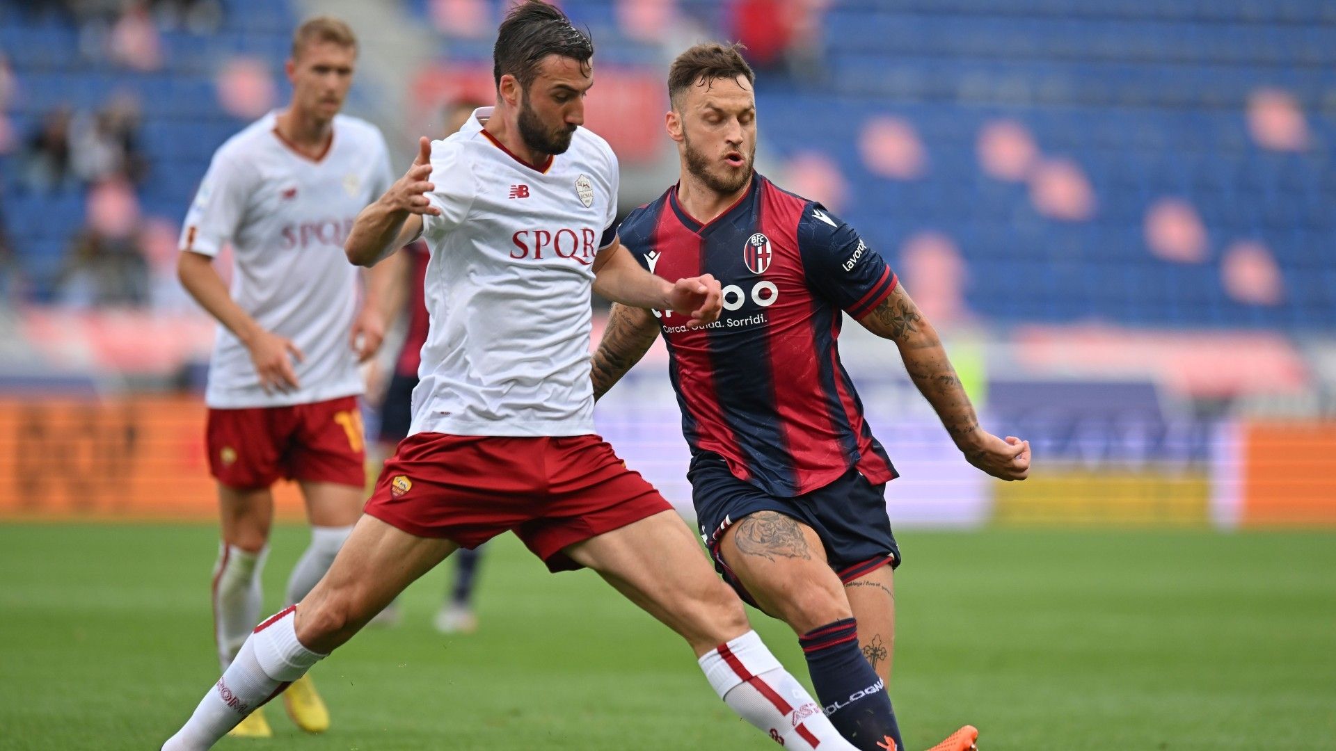 Cristante Arnautovic Bologna Roma