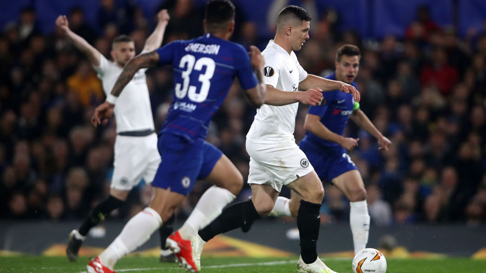 Luka Jovic FC Chelsea Eintracht Frankfurt Europa League 09052019