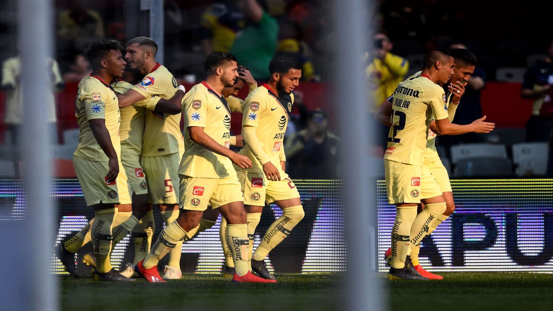 Festejo Gol América Querétaro Clausura 2019