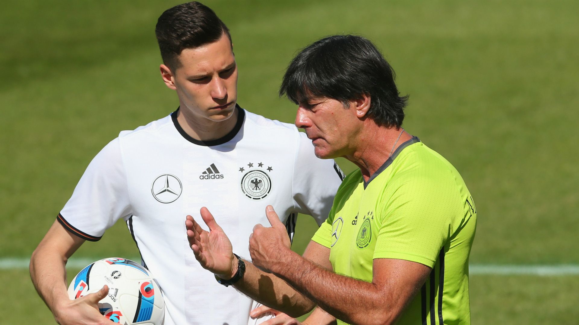 Julian Draxler Joachim Low Germany