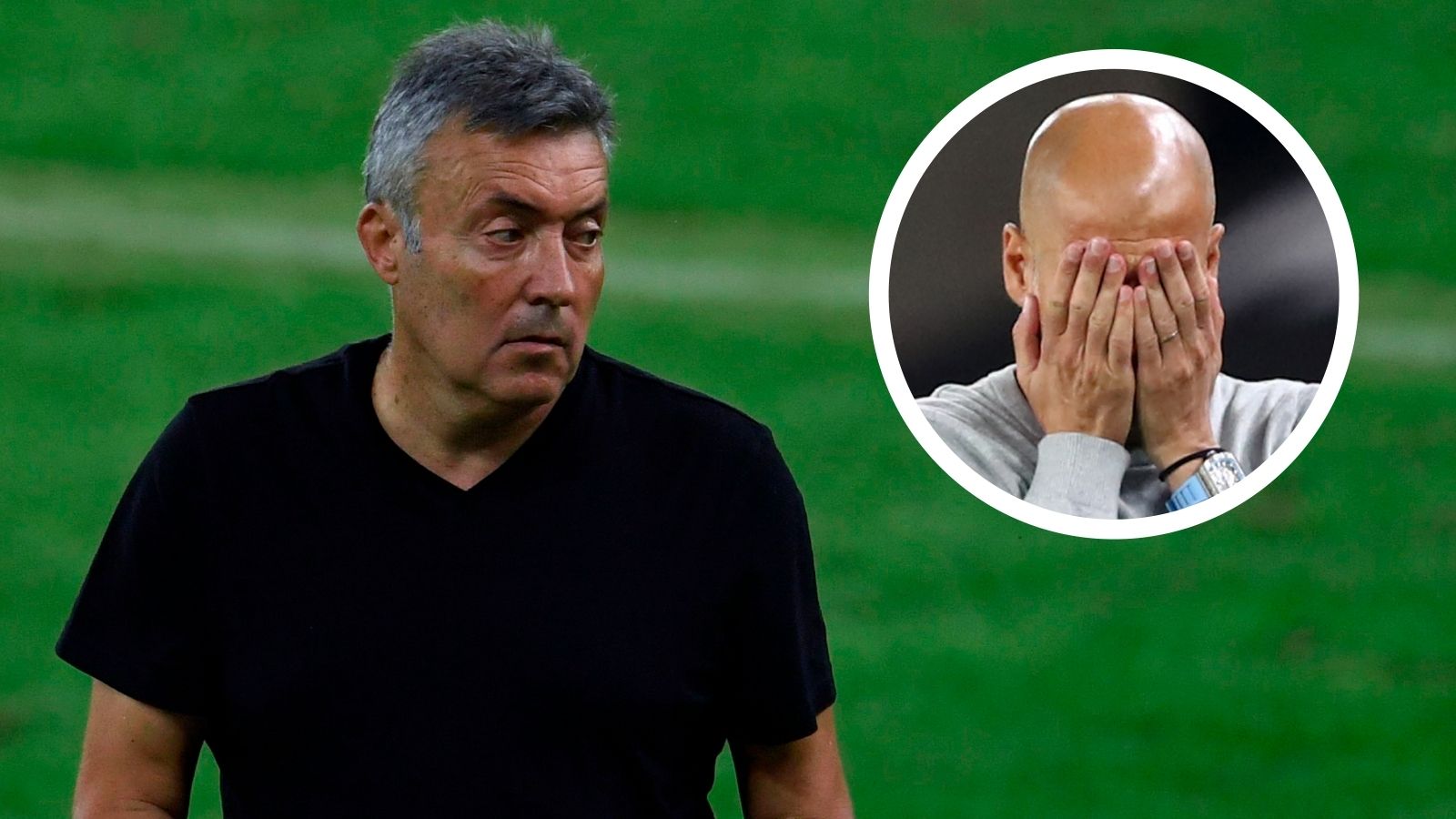 Domenec Torrent Pep Guardiola GFX