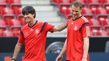 Joachim Low Manuel Neuer Germany