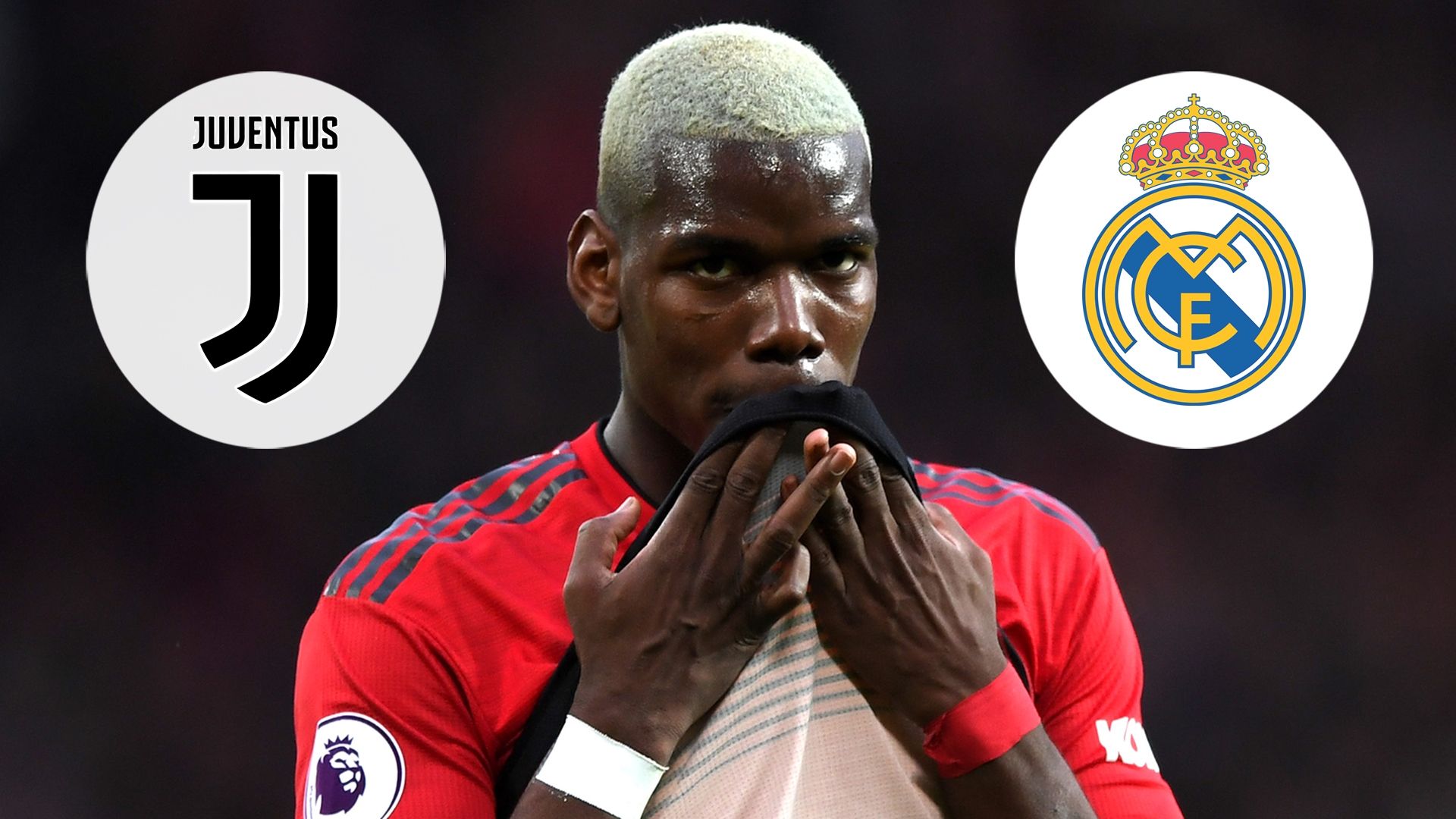 Paul Pogba Juventus Real Madrid GFX