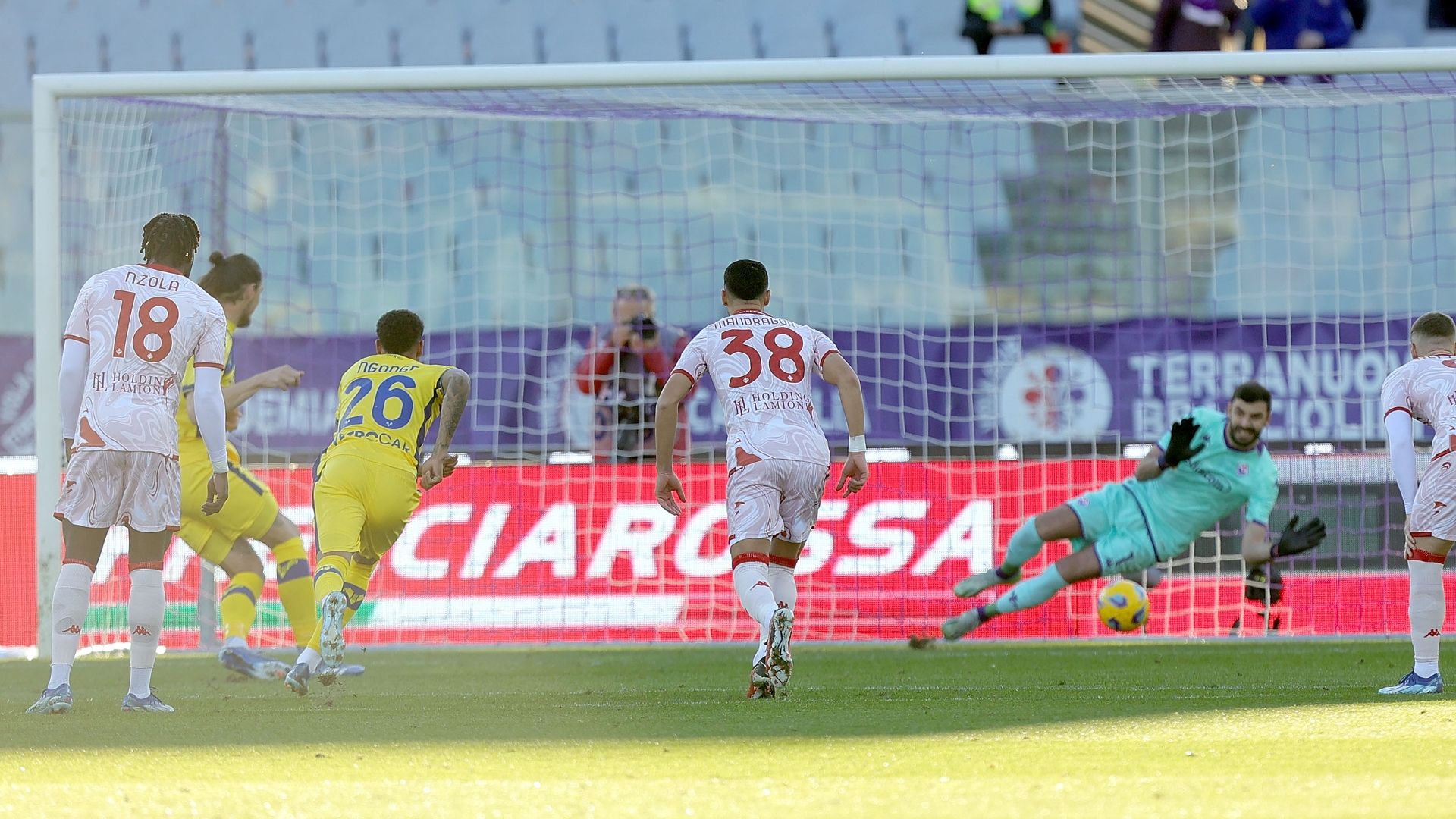 Fiorentina Verona Terracciano Djuric