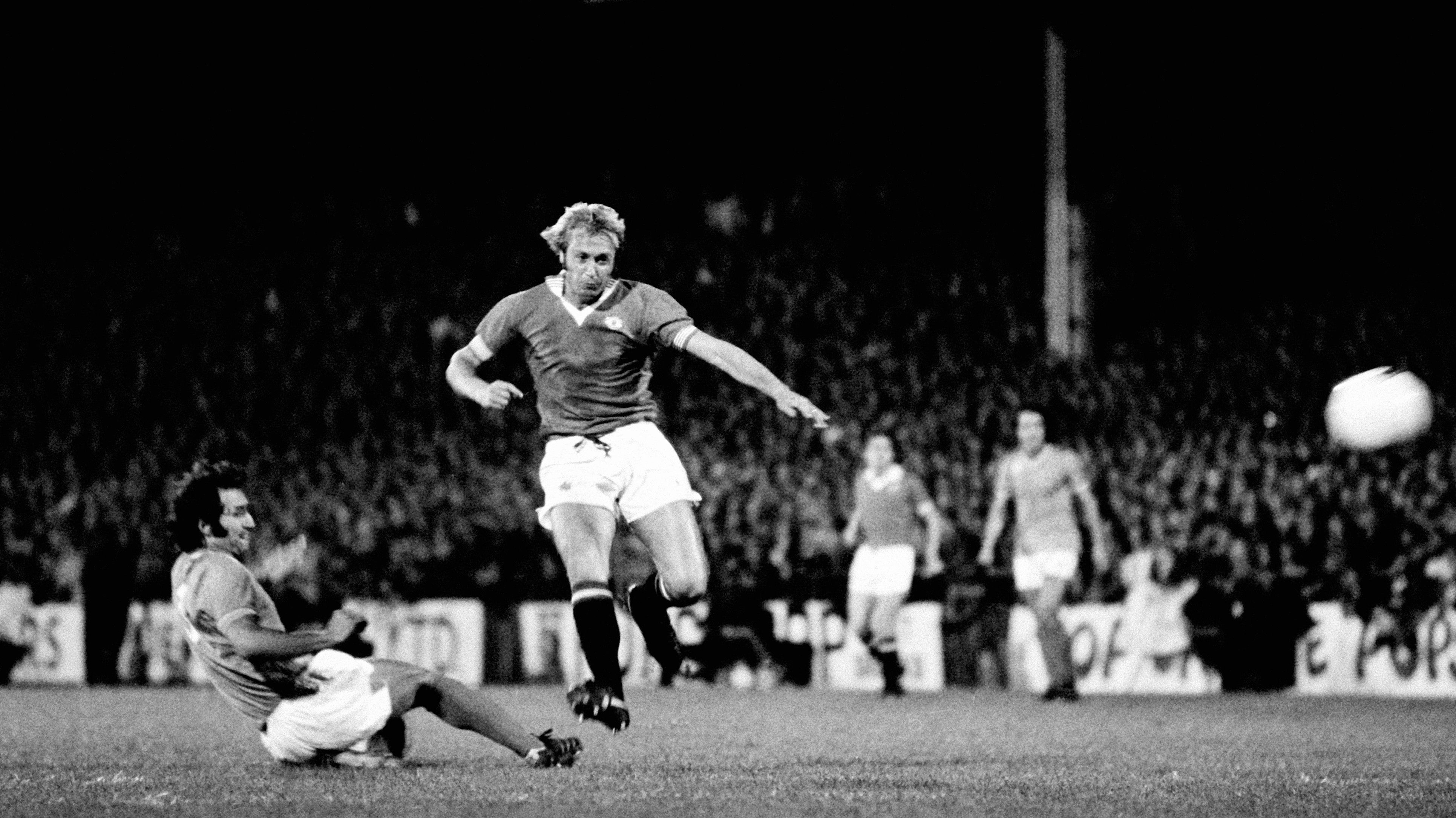Manchester United Saint-Etienne 1977