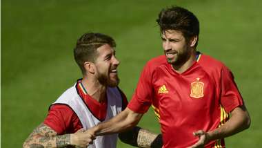 Gerard Pique Sergio Ramos