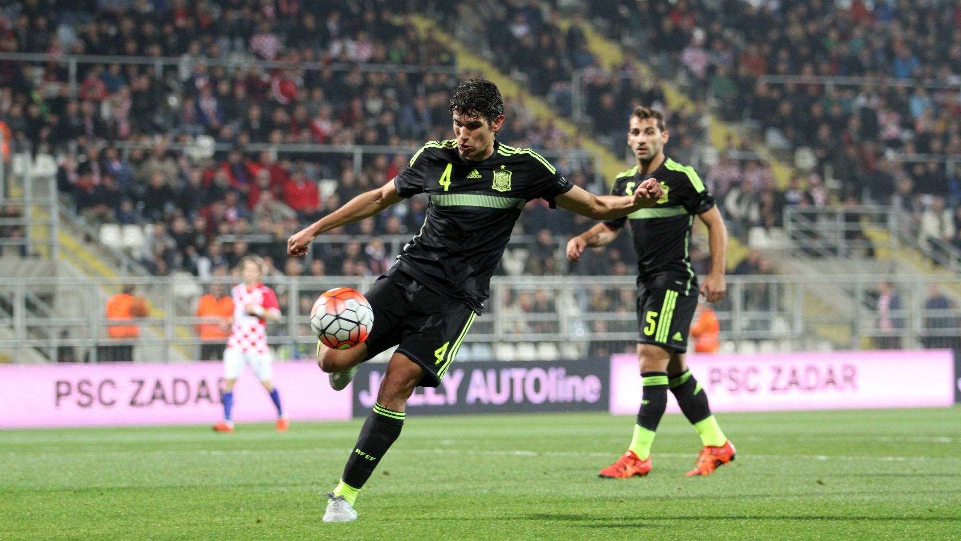 jesus vallejo - croatia u21 spain u21 - qualifier - 17112015