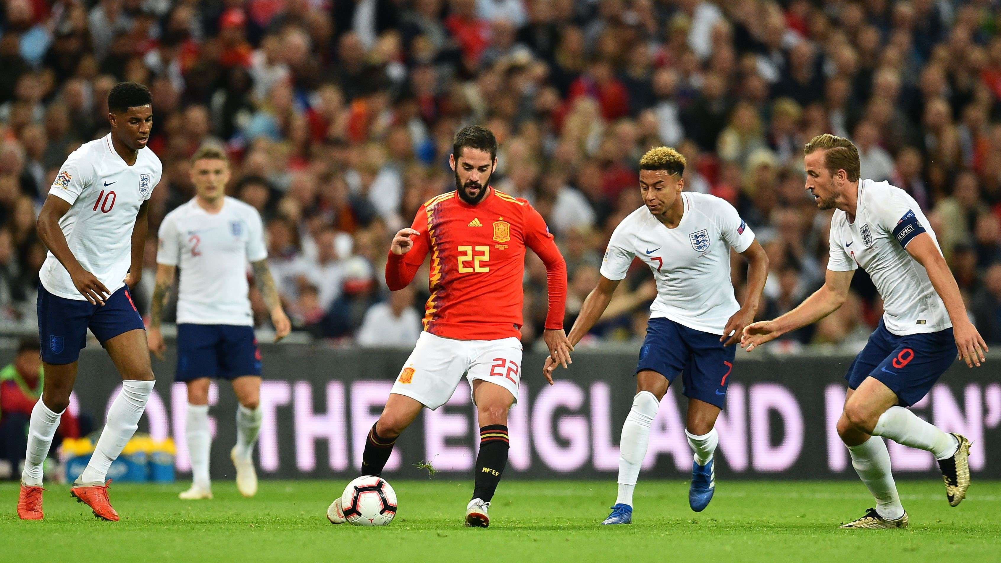 Isco Alarcon Inglaterra España England Spain Nations League 08092018