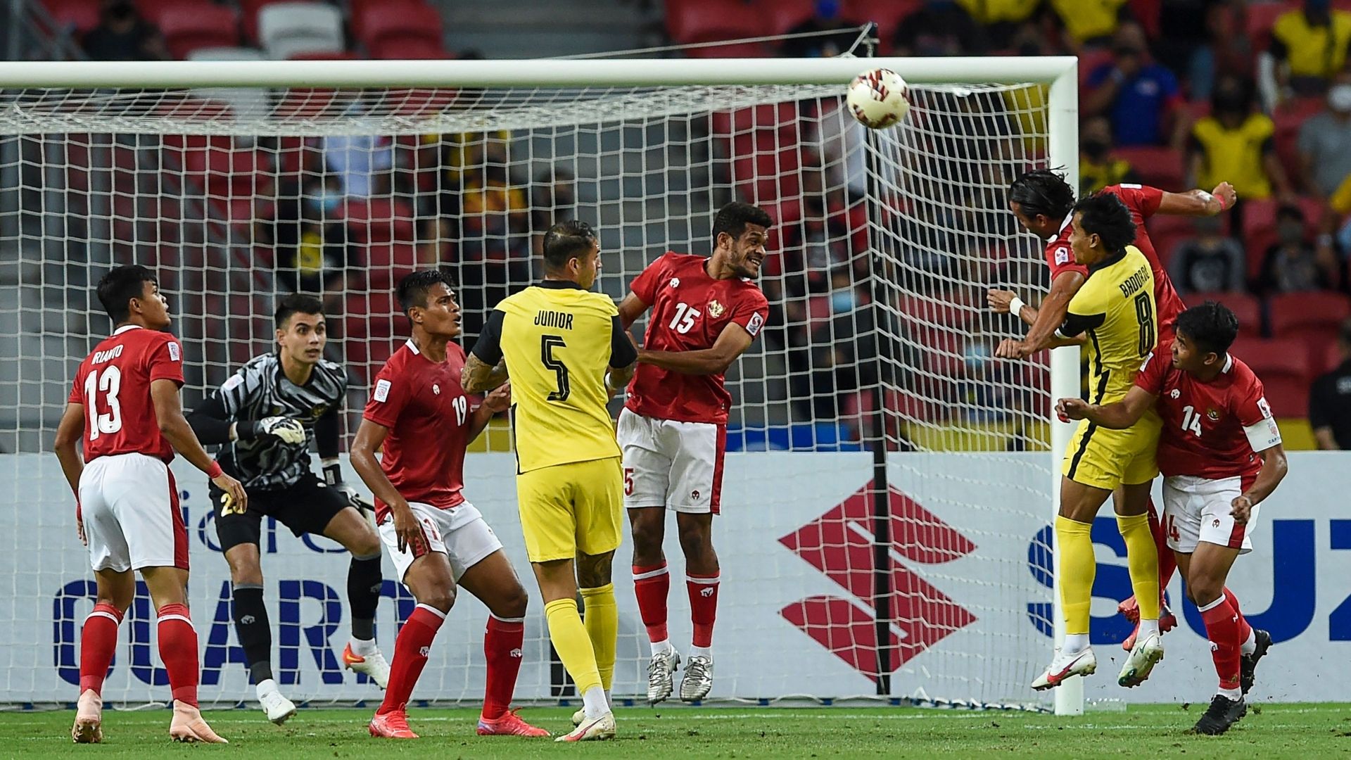 Baddrol Bakhtiar, Malaysia vs Indonesia, 2020 AFF Suzuki Cup, 19 Dec 2021