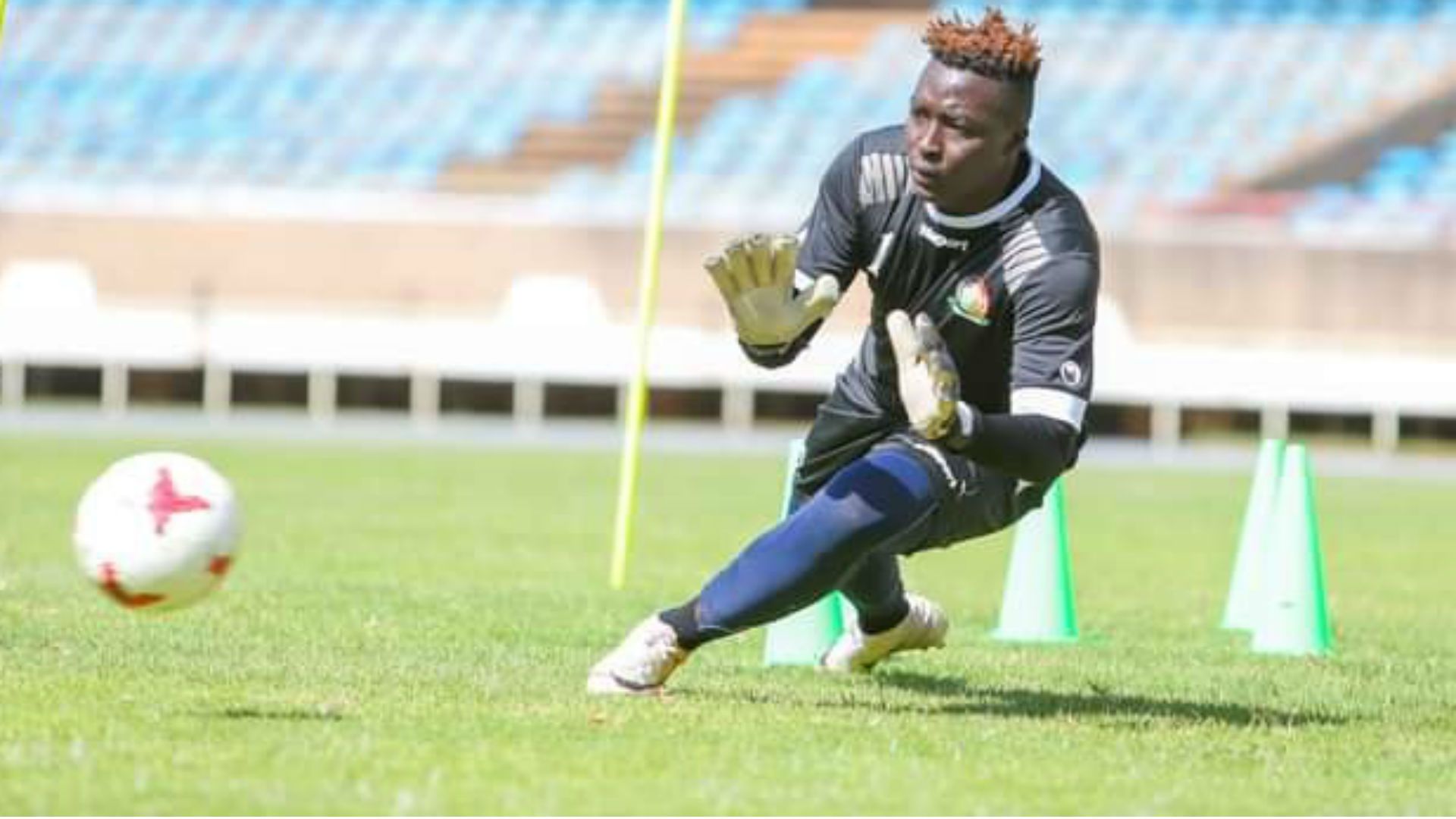 Ian Otieno of Kenya and Harambee Stars.