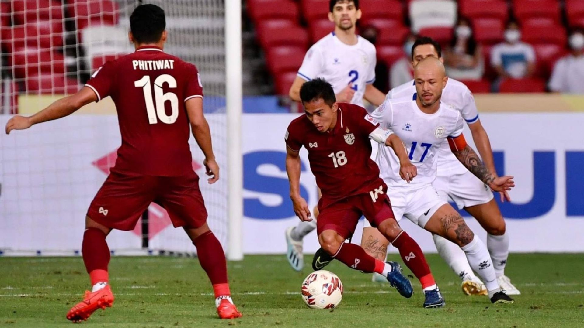 Filipina vs Thailand AFF Suzuki Cup 2020