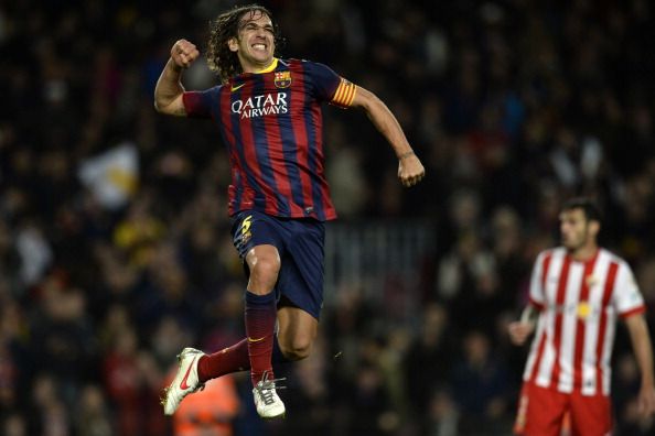 CARLES PUYOL BARCELONA ALMERIA LA LIGA 03022014