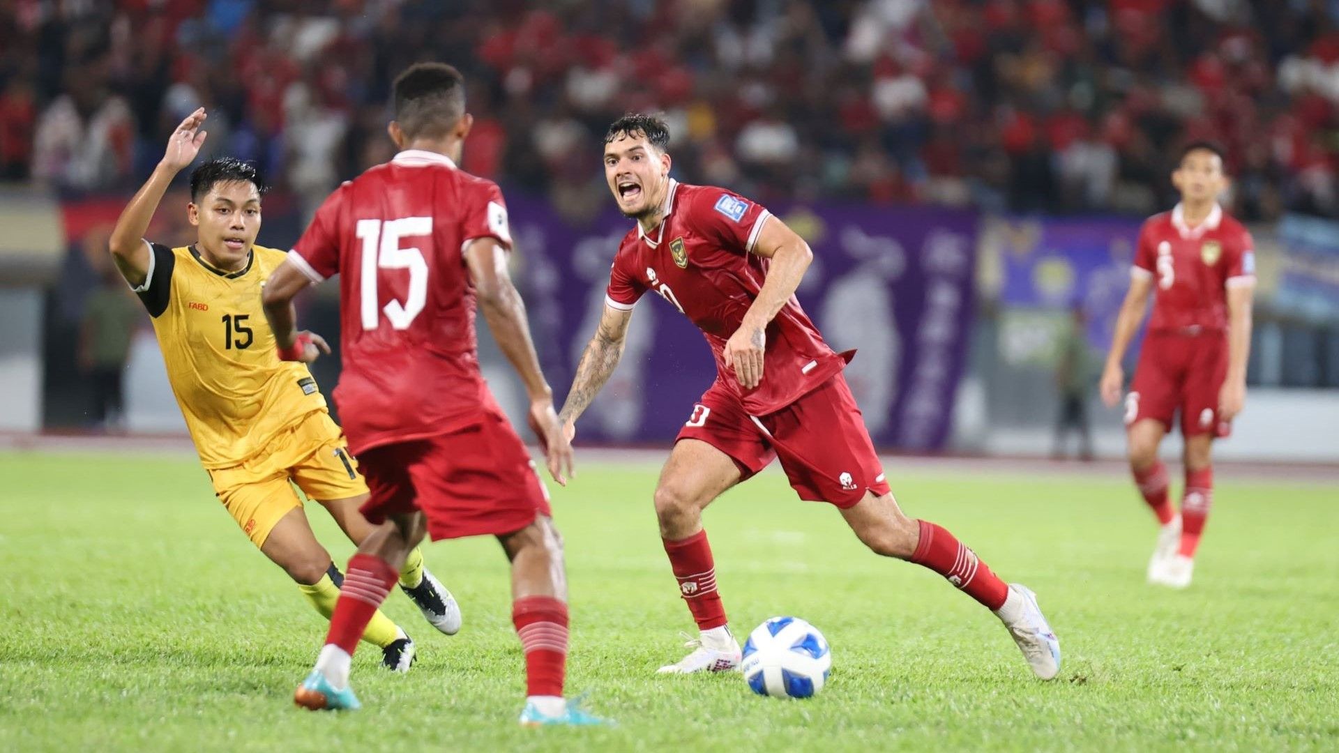 Shayne Pattynama - Timnas Indonesia vs Brunei Darussalam 17102023