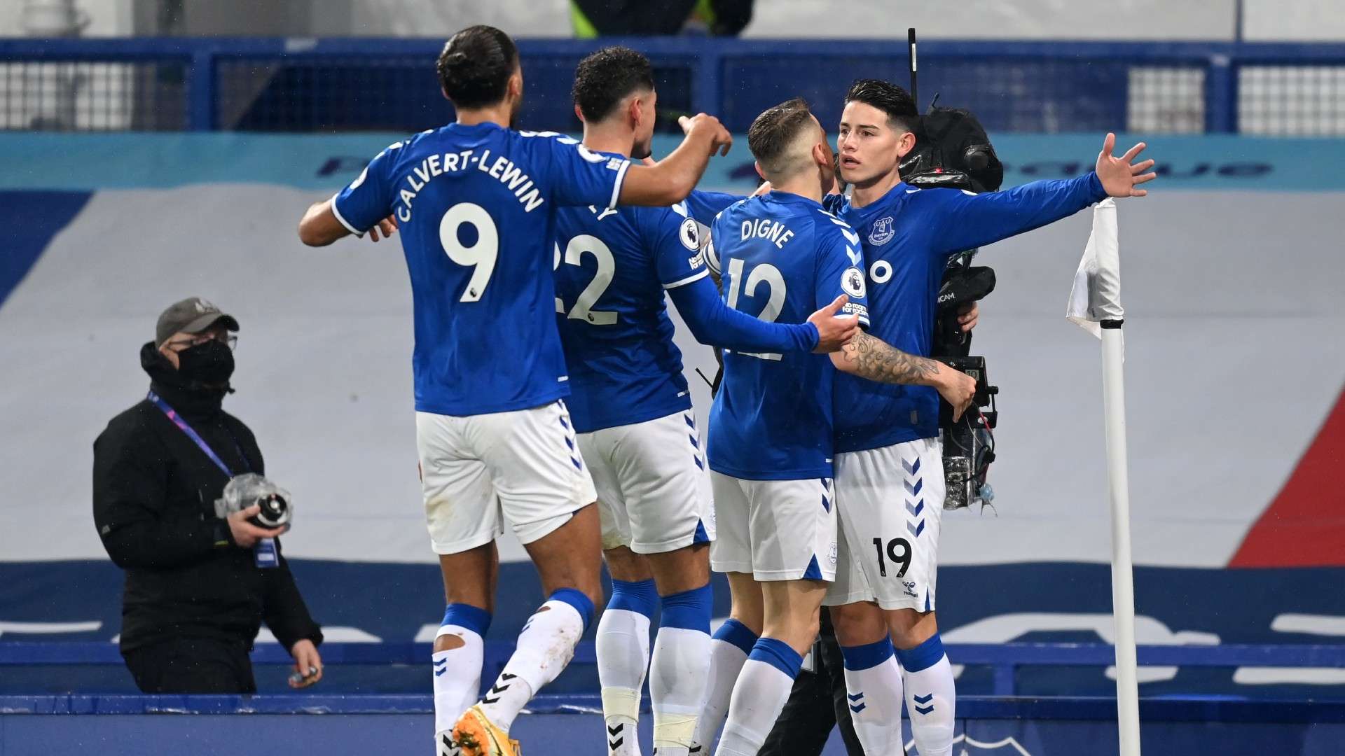 James Rodriguez Everton 2021