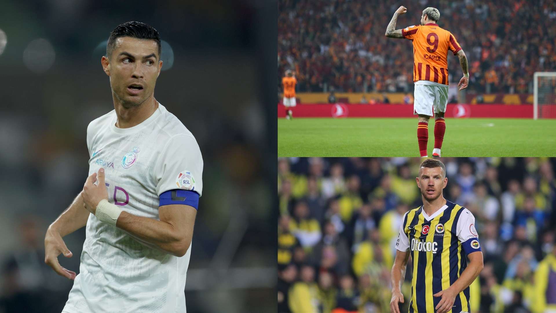 Cristiano Ronaldo & Icardi & Dzeko