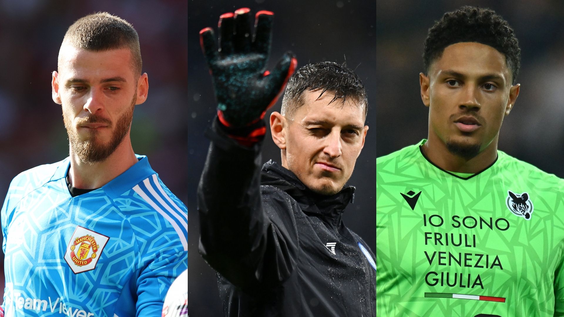 De Gea Gollini Okoye