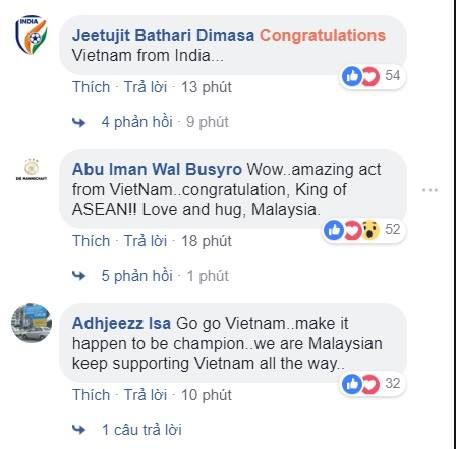 CĐV Châu Á chúc Việt Nam