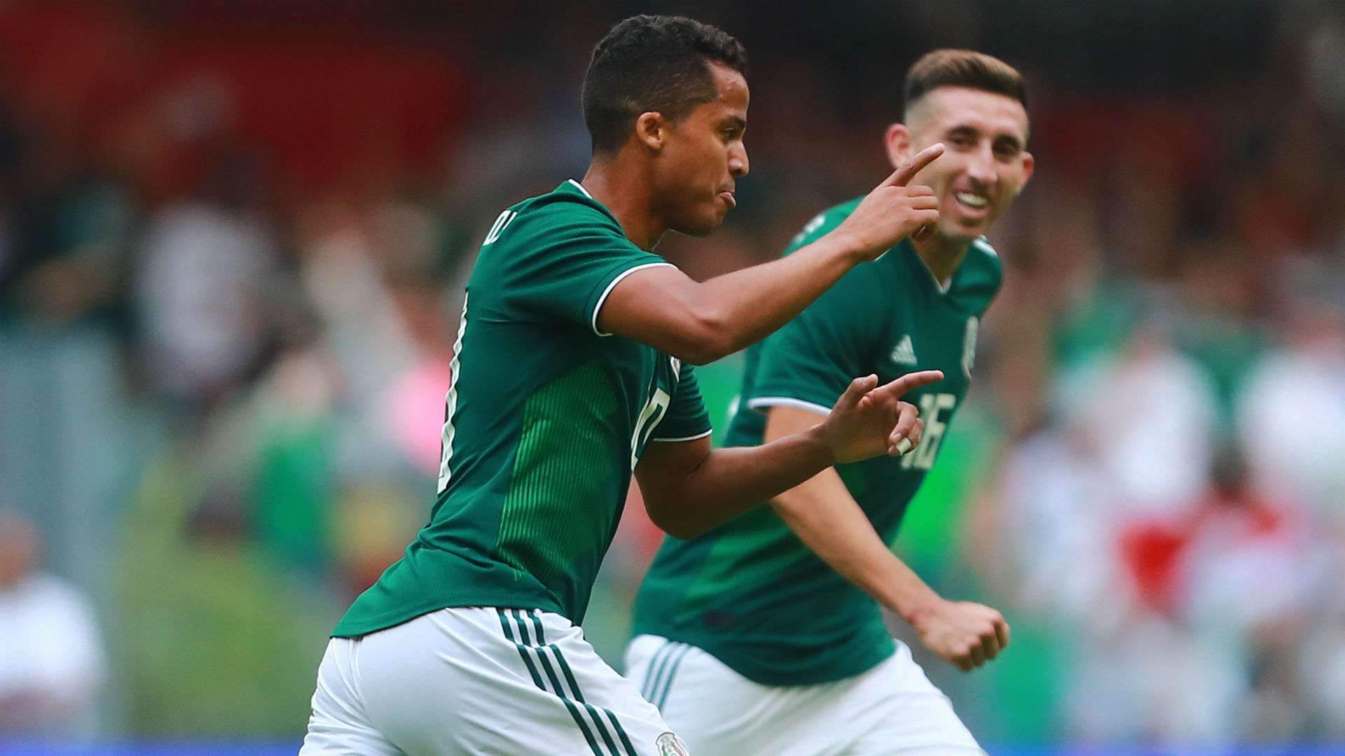 Giovani dos Santos Mexico Scotland international friendly 2018