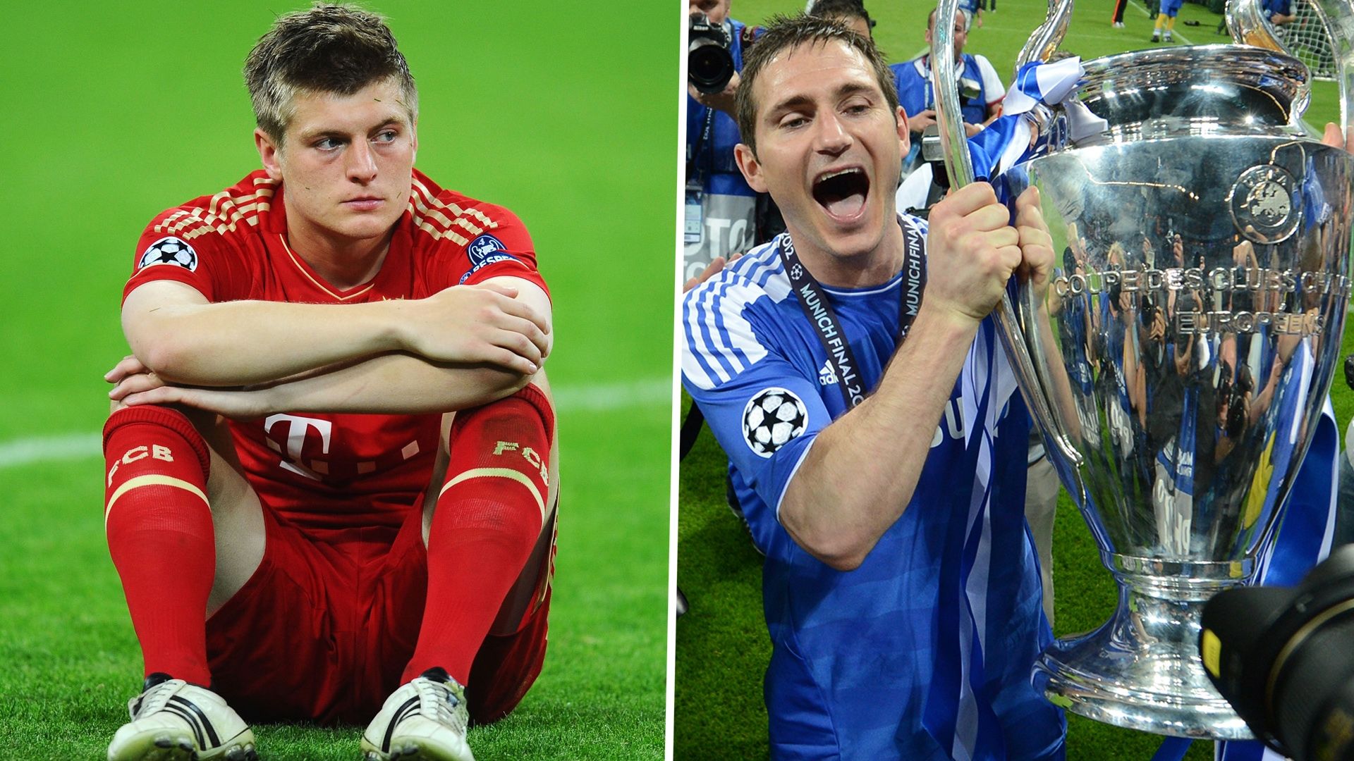 Toni Kroos Frank Lampard Champions League 2012