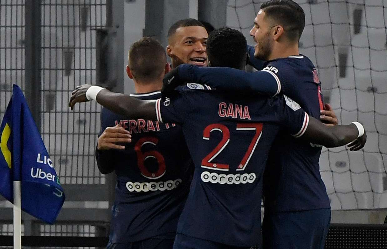 Kylian Mbappe Marseille PSG Ligue 1 07022021