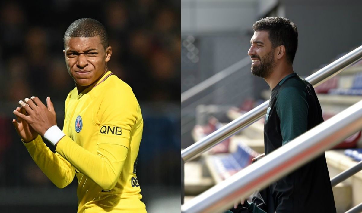 Arda Turan Kylian Mbappe