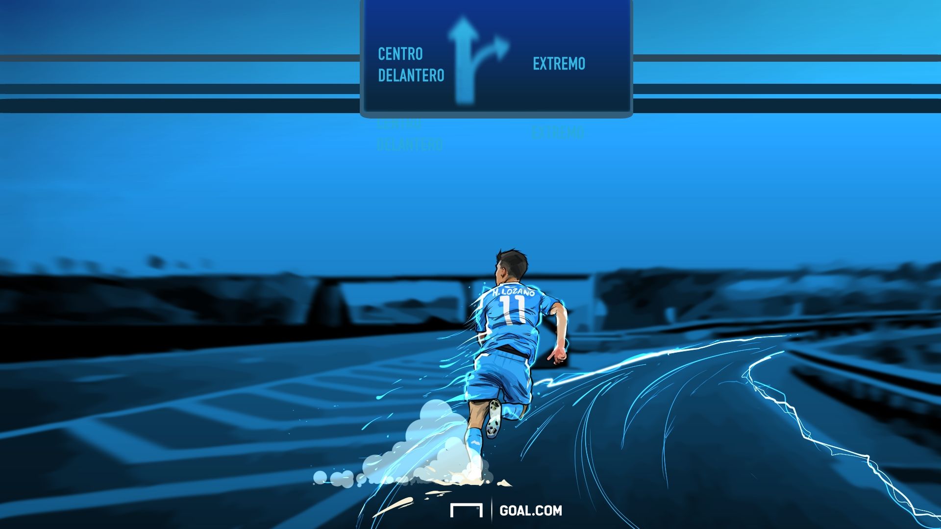 Hirving Lozano delantero o extremo