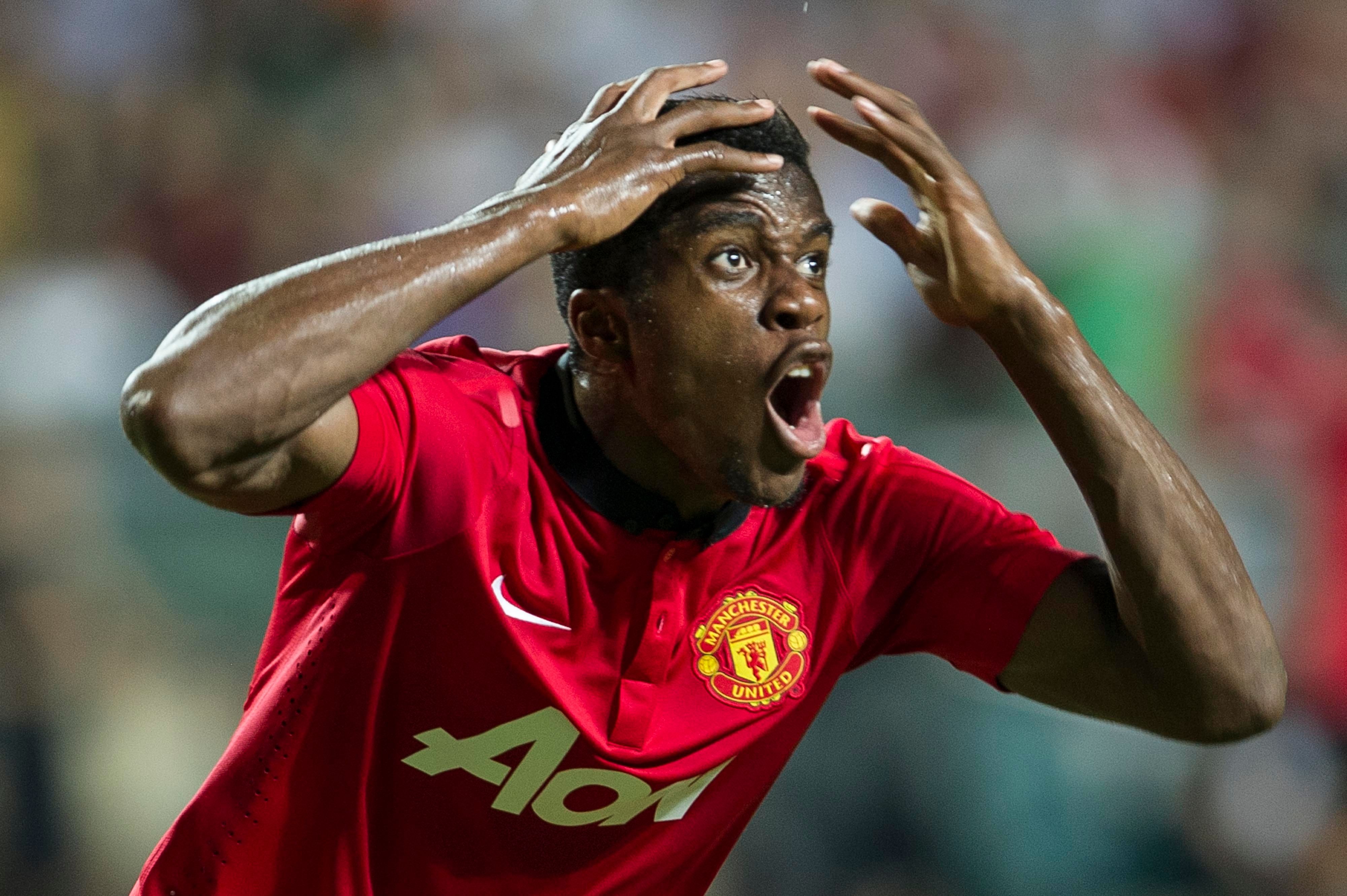 Manchester United forward Wilfried Zaha