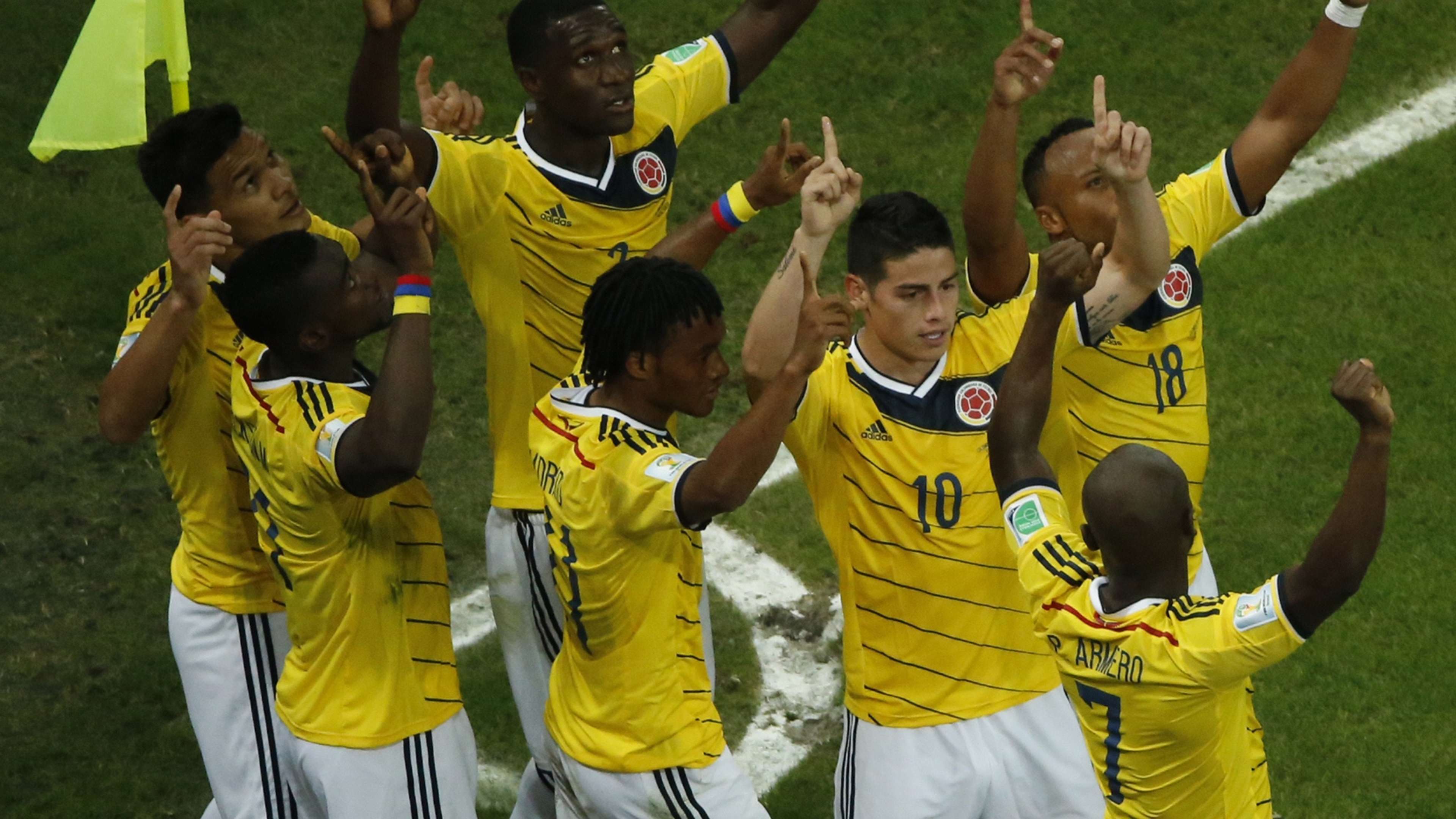 Selección Colombia - Brasil 2014
