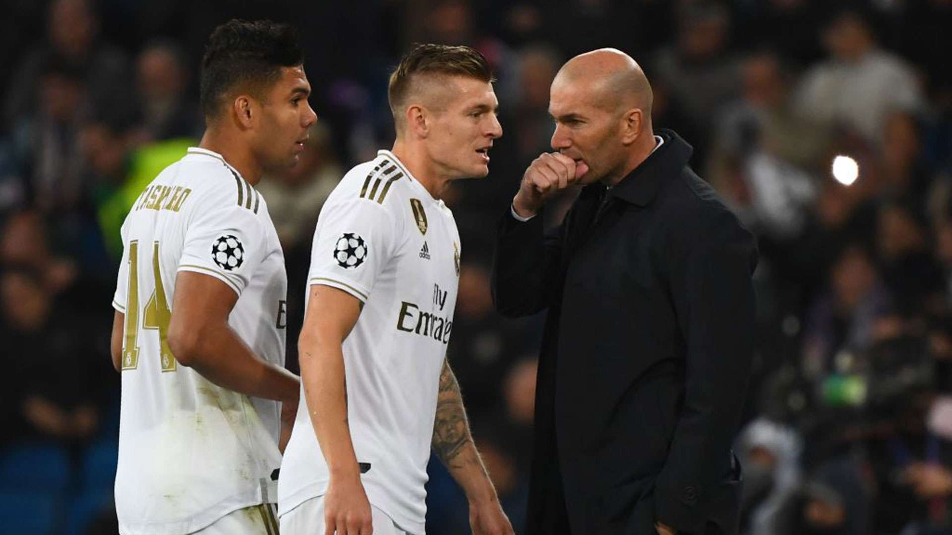 Toni Kroos Zinedine Zidane Real Madrid Champions League  06112019