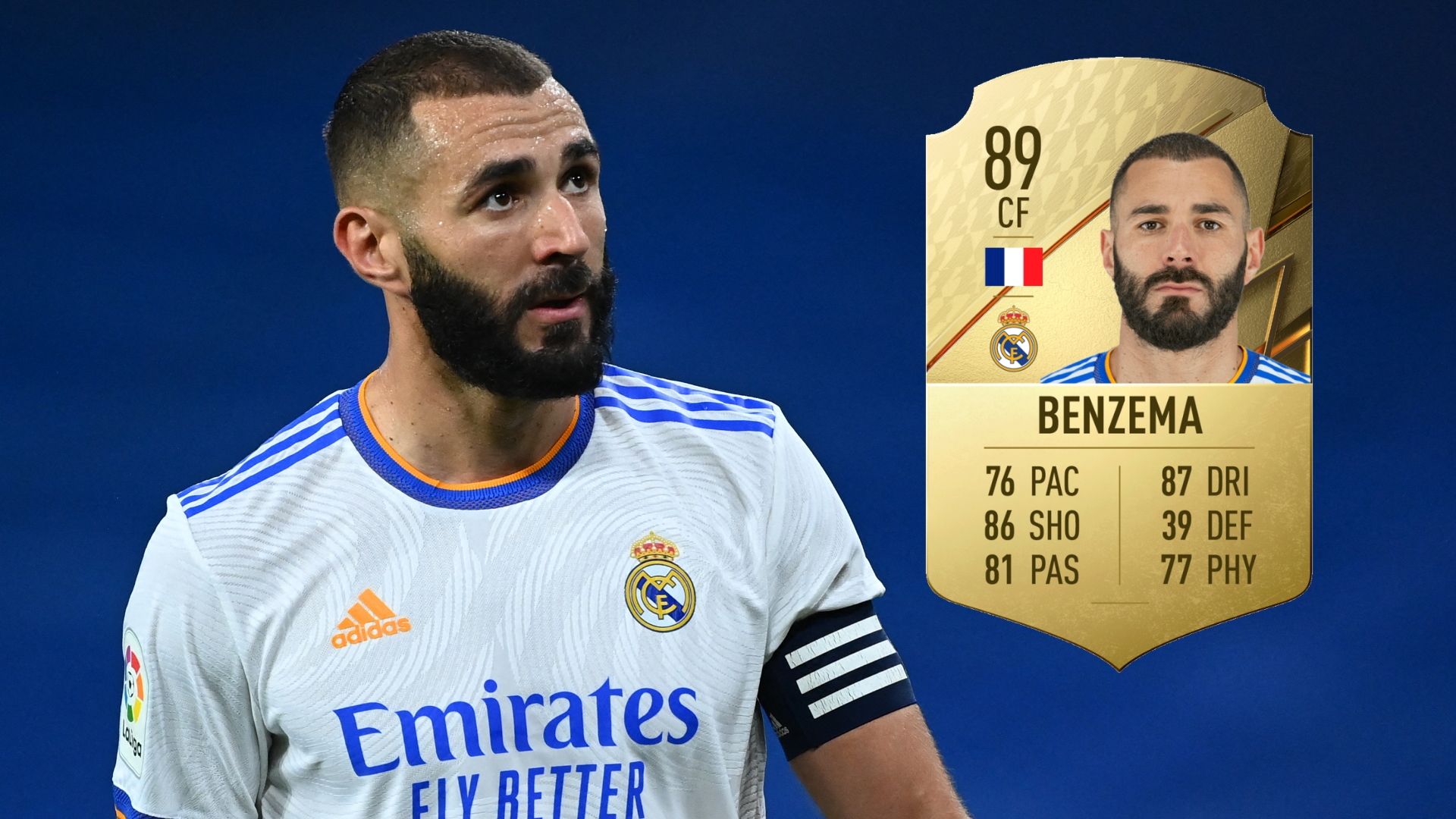 Karim Benzema, FIFA 22 rating