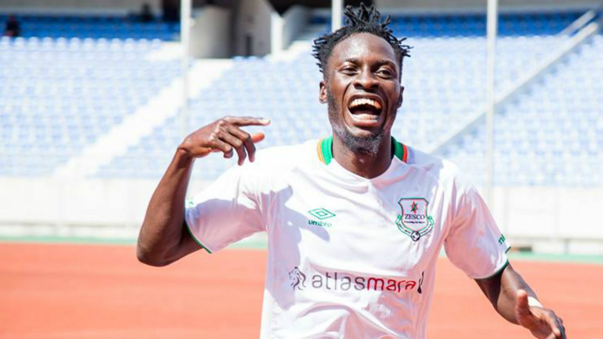 Jesse Were of Zesco United.
