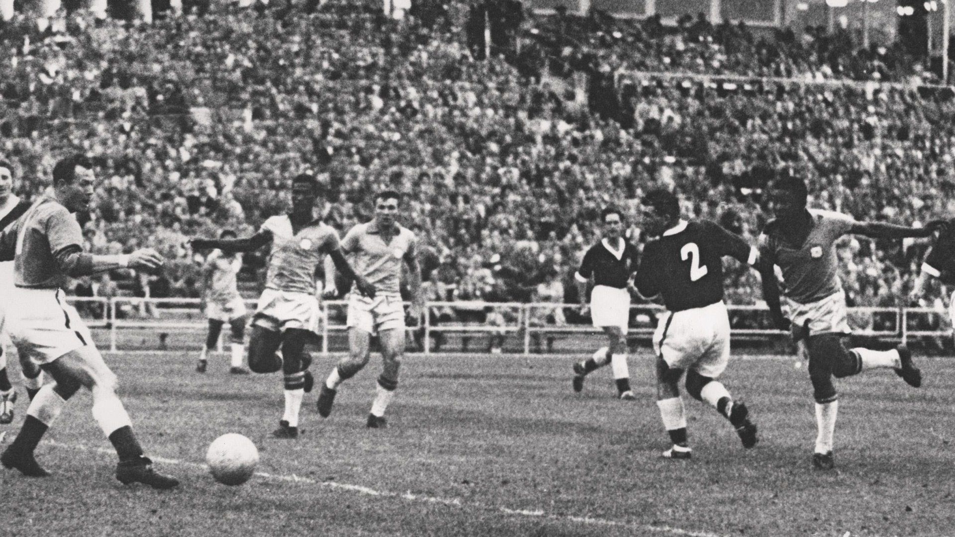 Pele | World Cup 1958 | Brazil vs Wales